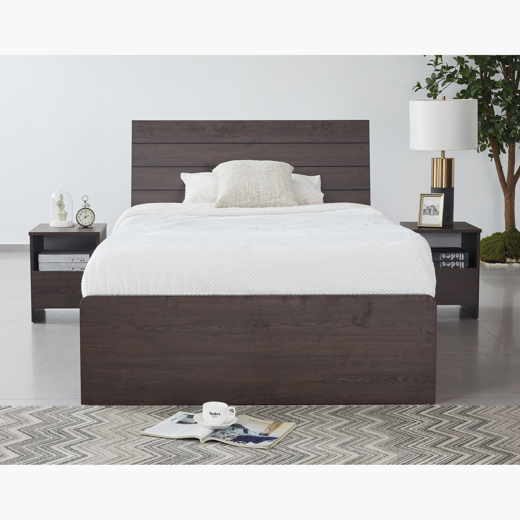 سرير فردي هوتيليا نينا من موفو - 100x200 سم-hbxfurniture-bedsandbedsets-beds-single-image-1