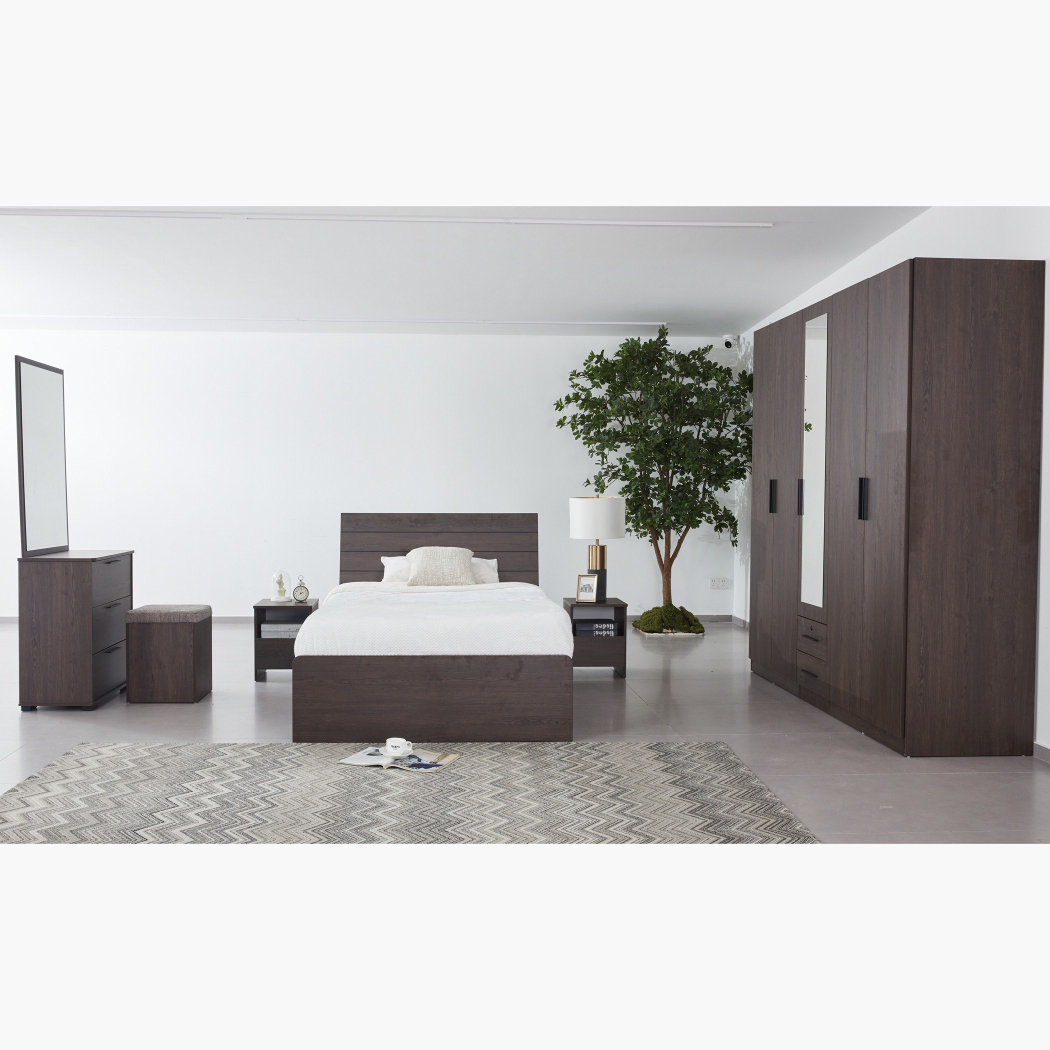 سرير فردي هوتيليا نينا من موفو - 100x200 سم-hbxfurniture-bedsandbedsets-beds-single-image-7