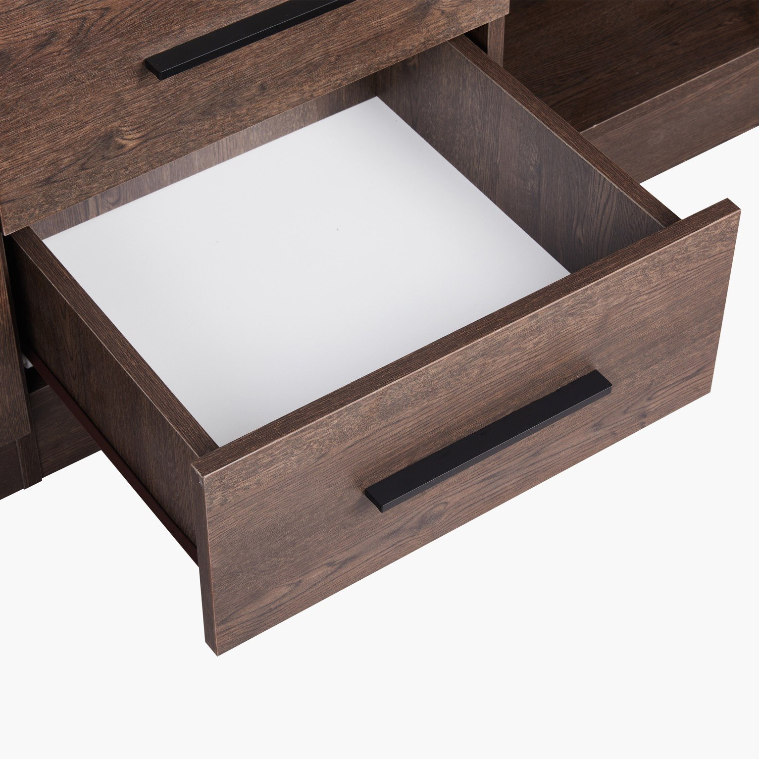 Movo Hotelya 4 Door Wardrobe with 2 Drawers Locks and Mirrors-hbxfurniture-wardrobes-image-4