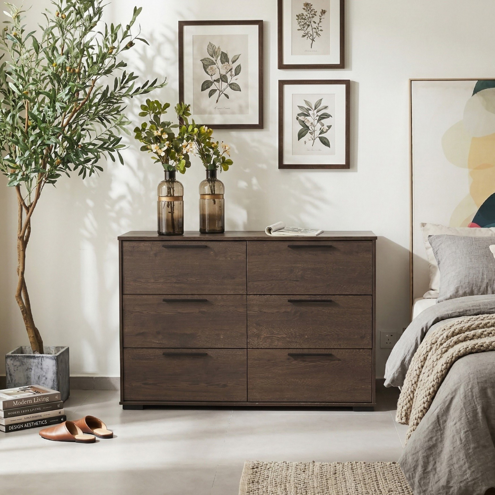 Movo Hotelya 6 Drawer Master Dresser-hbxfurniture-kidsroom-kidsdressersandmirrors-image-1