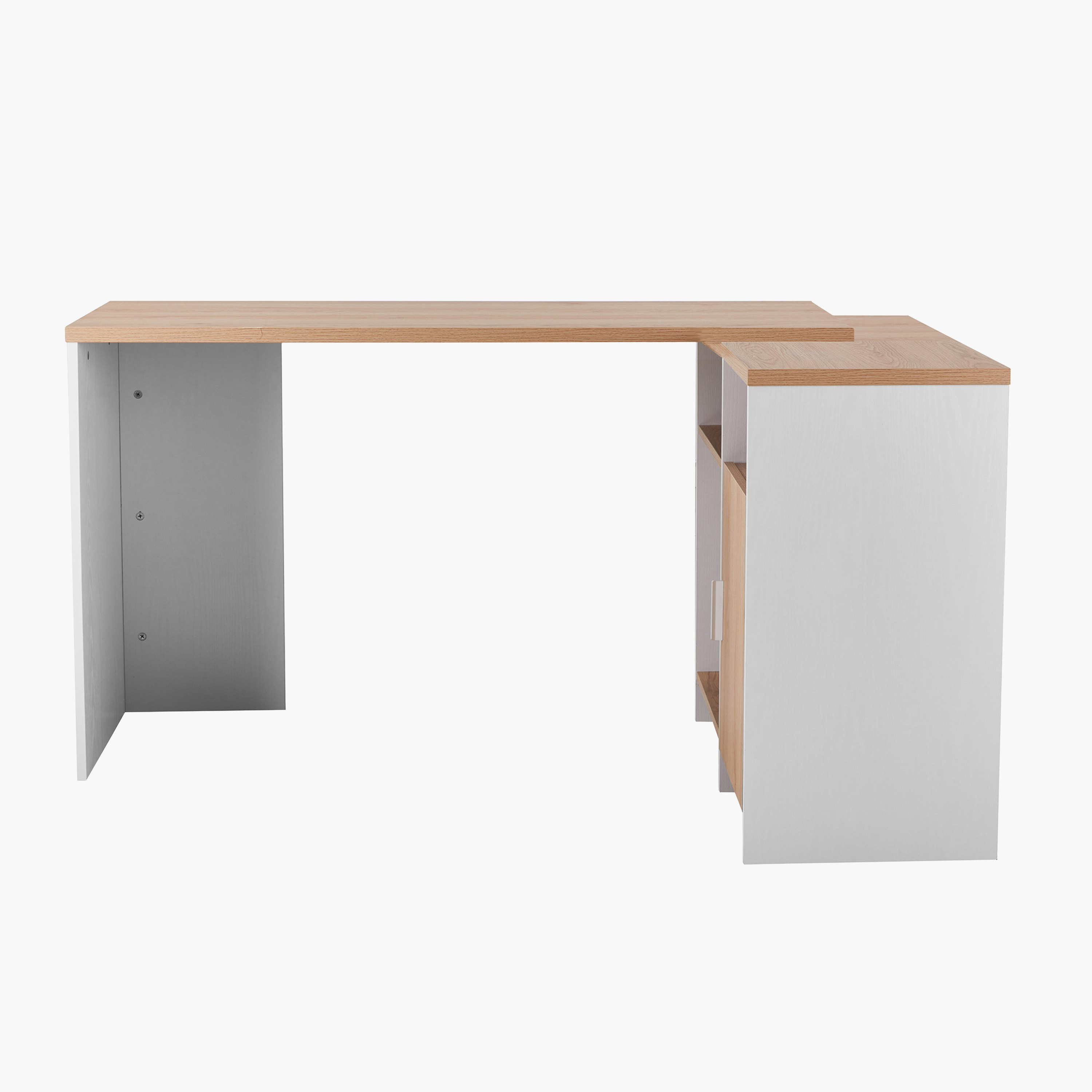 Milan 2-Door Convertible Corner Desk with Drawer-hbxfurniture-office-desks-image-4