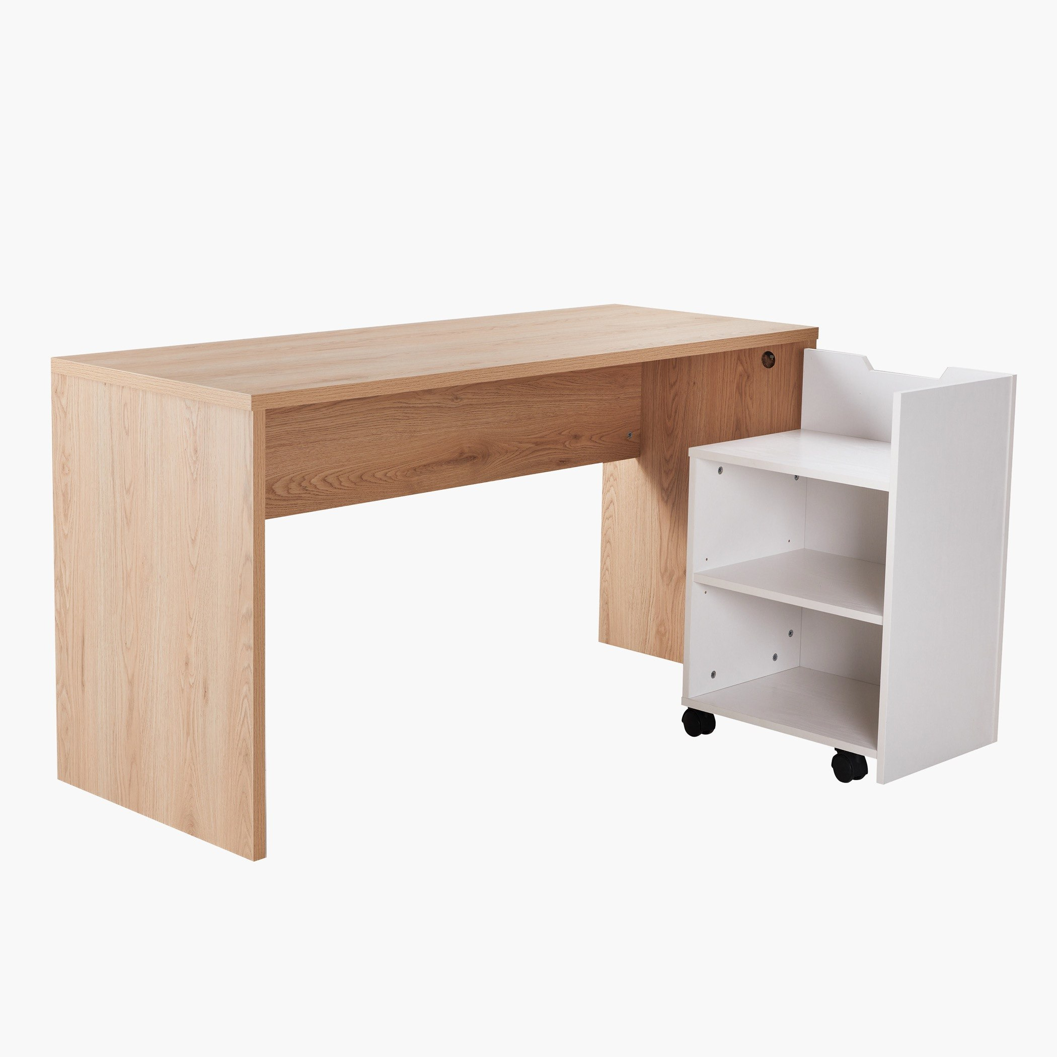 مكتب دراسة بوحدة تخزين مفتوحة محمولة من ميلان-hbxfurniture-office-desks-image-3