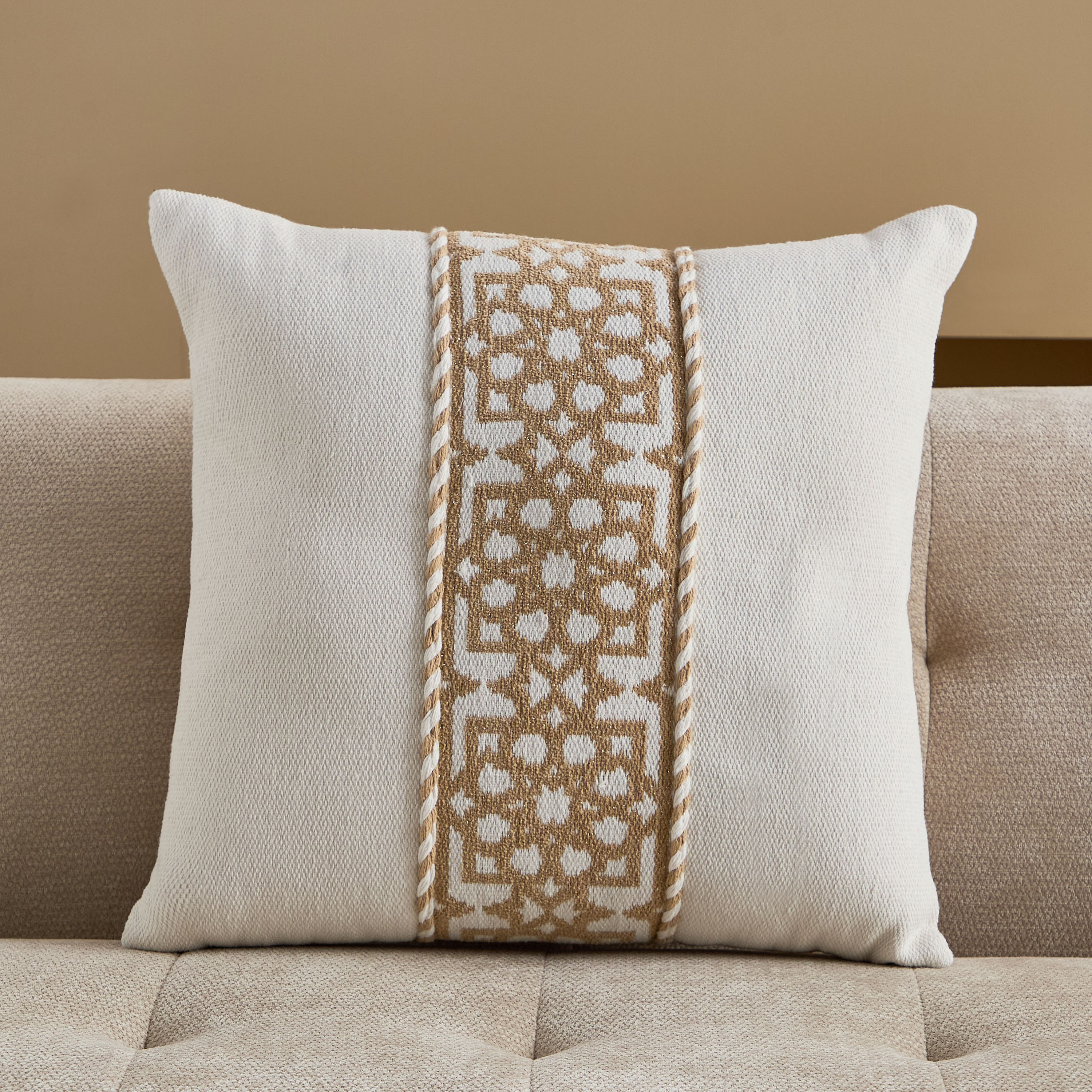 وسادة محشوة جاكار قطن نور من ليالي - 50x50 سم-hbxhomeware-hbxbedroom-image-4