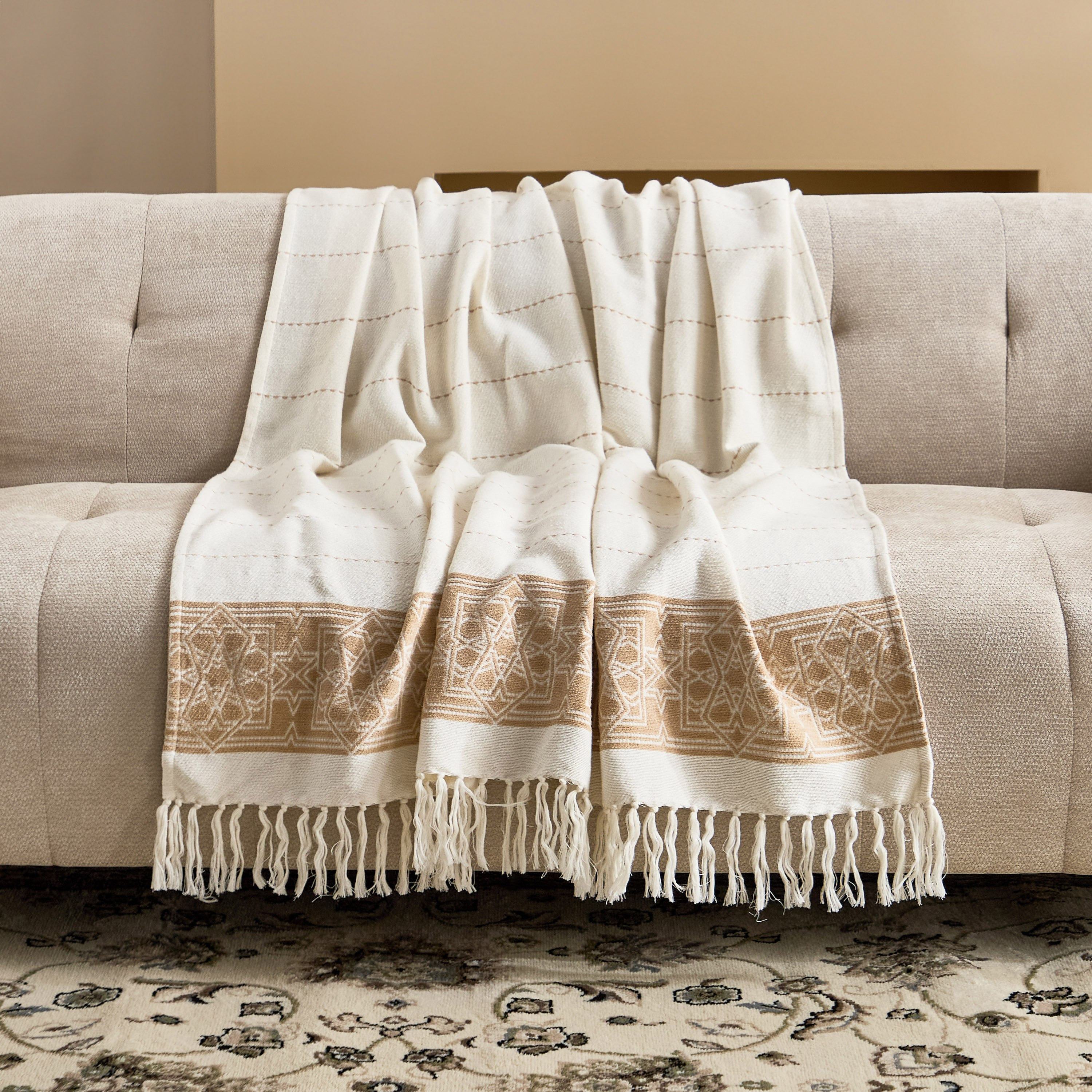 بطانية شينيل من ليالي نور - 130x170 سم-hbxdecorandfurnishings-bedding-throws-image-1