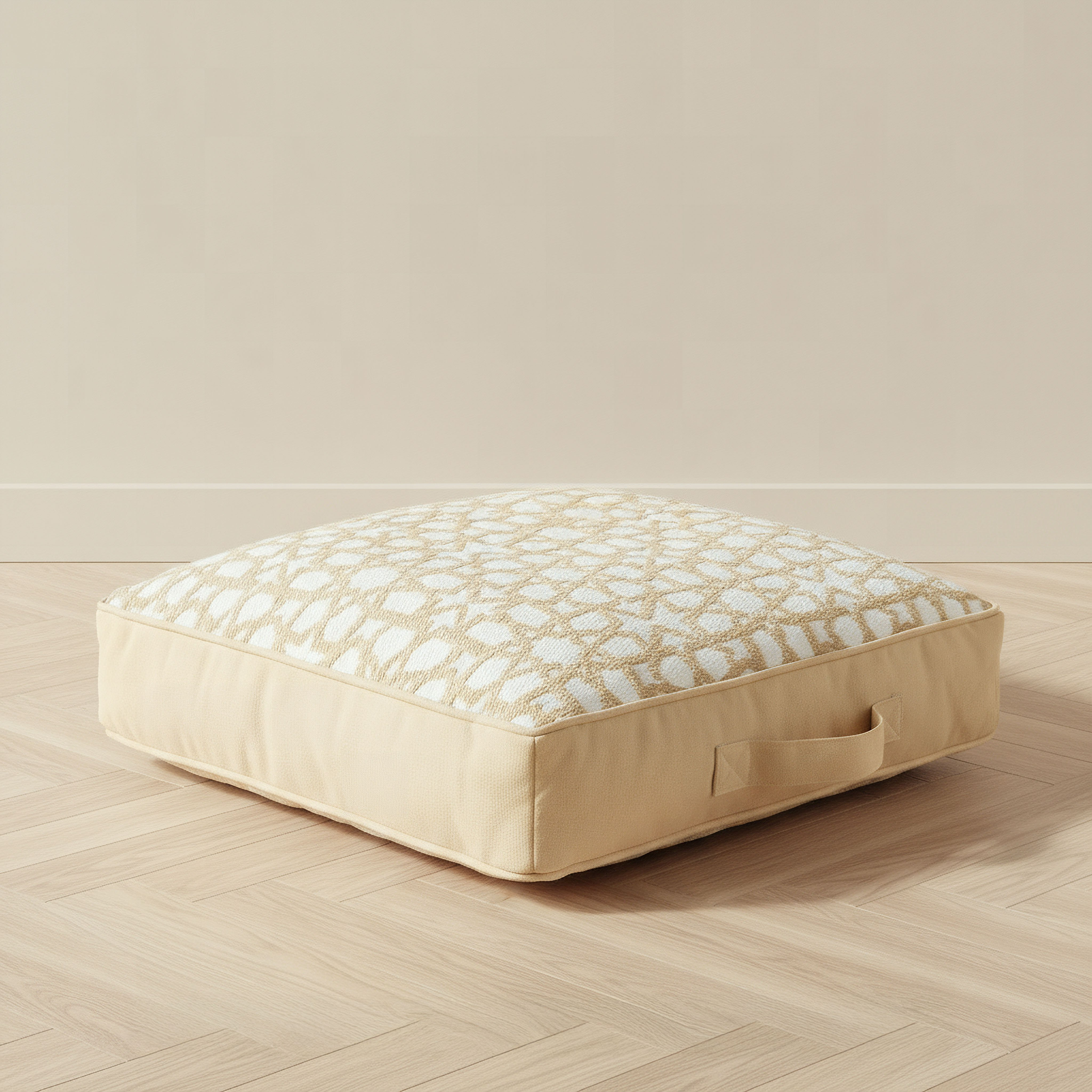 وسادة أرضية قطنية جاكار من ليالي نور - ‎50×50×10 سم‎-hbxhomeware-hbxlivingroom-image-1