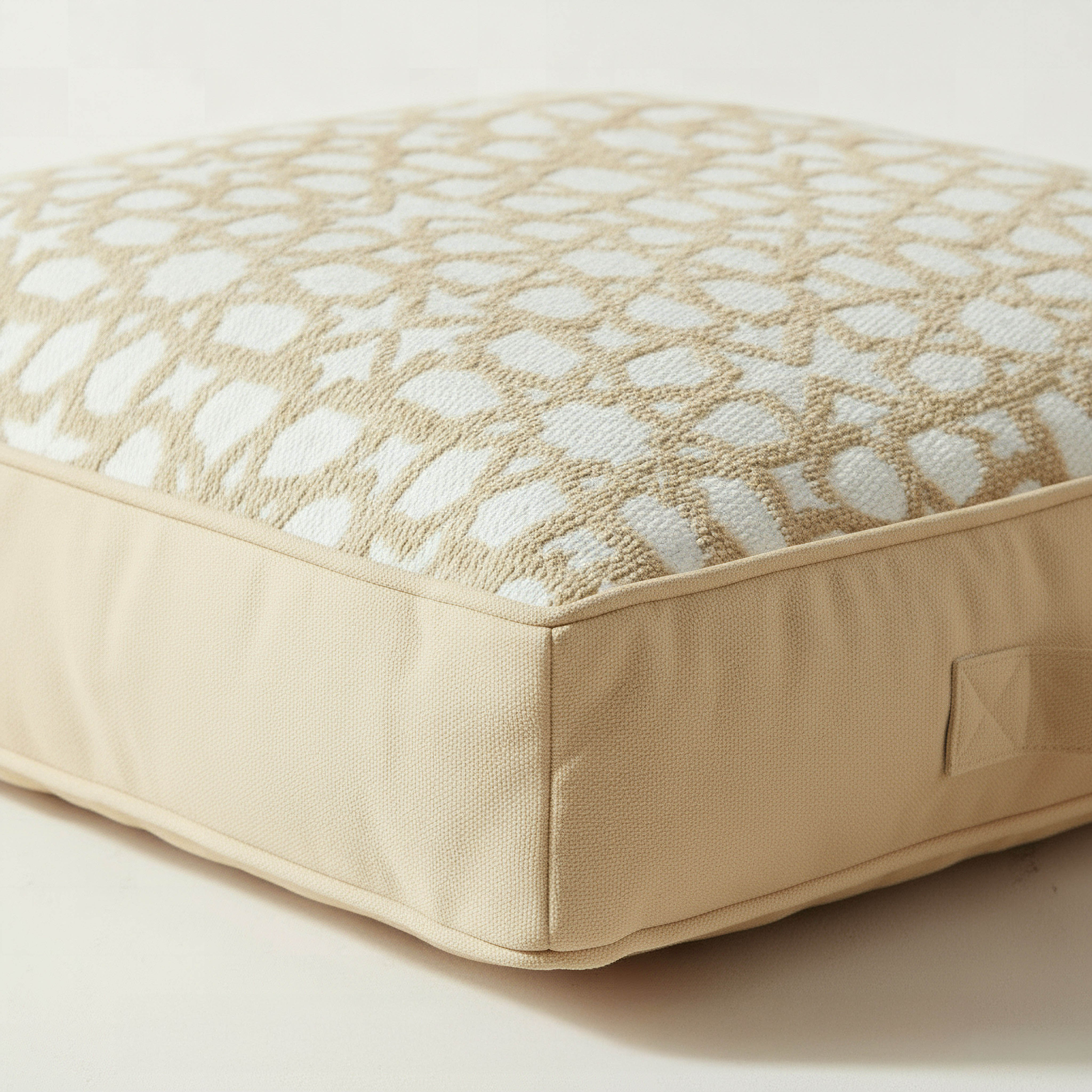 وسادة أرضية قطنية جاكار من ليالي نور - ‎50×50×10 سم‎-hbxhomeware-hbxlivingroom-image-2