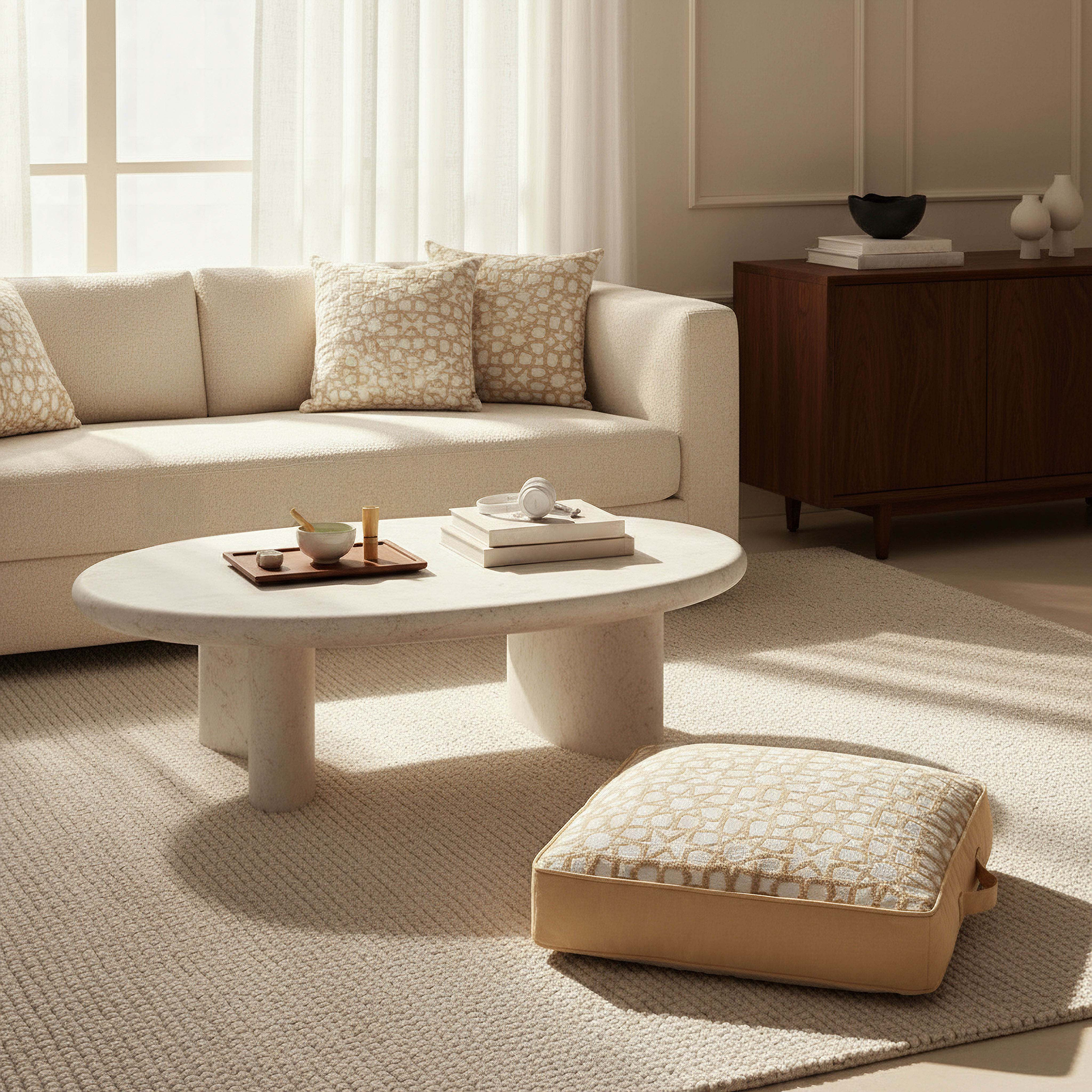 وسادة أرضية قطنية جاكار من ليالي نور - ‎50×50×10 سم‎-hbxhomeware-hbxlivingroom-image-3