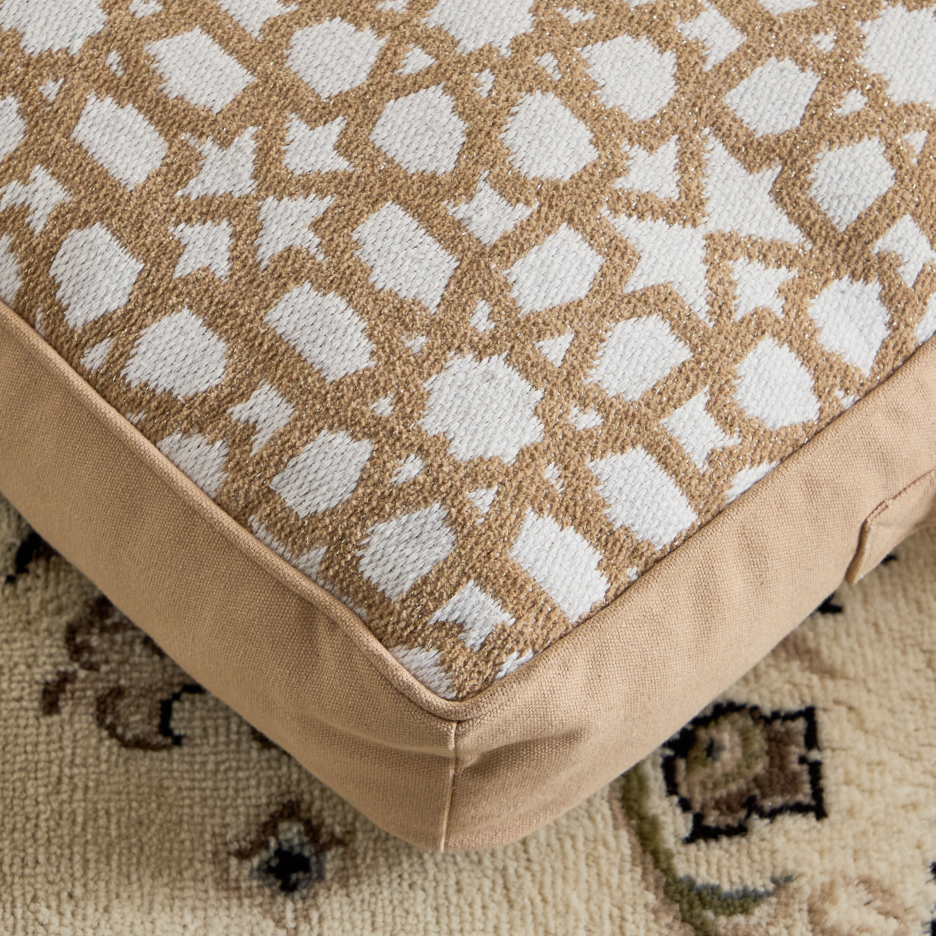 وسادة أرضية قطنية جاكار من ليالي نور - ‎50×50×10 سم‎-hbxhomeware-hbxlivingroom-image-5