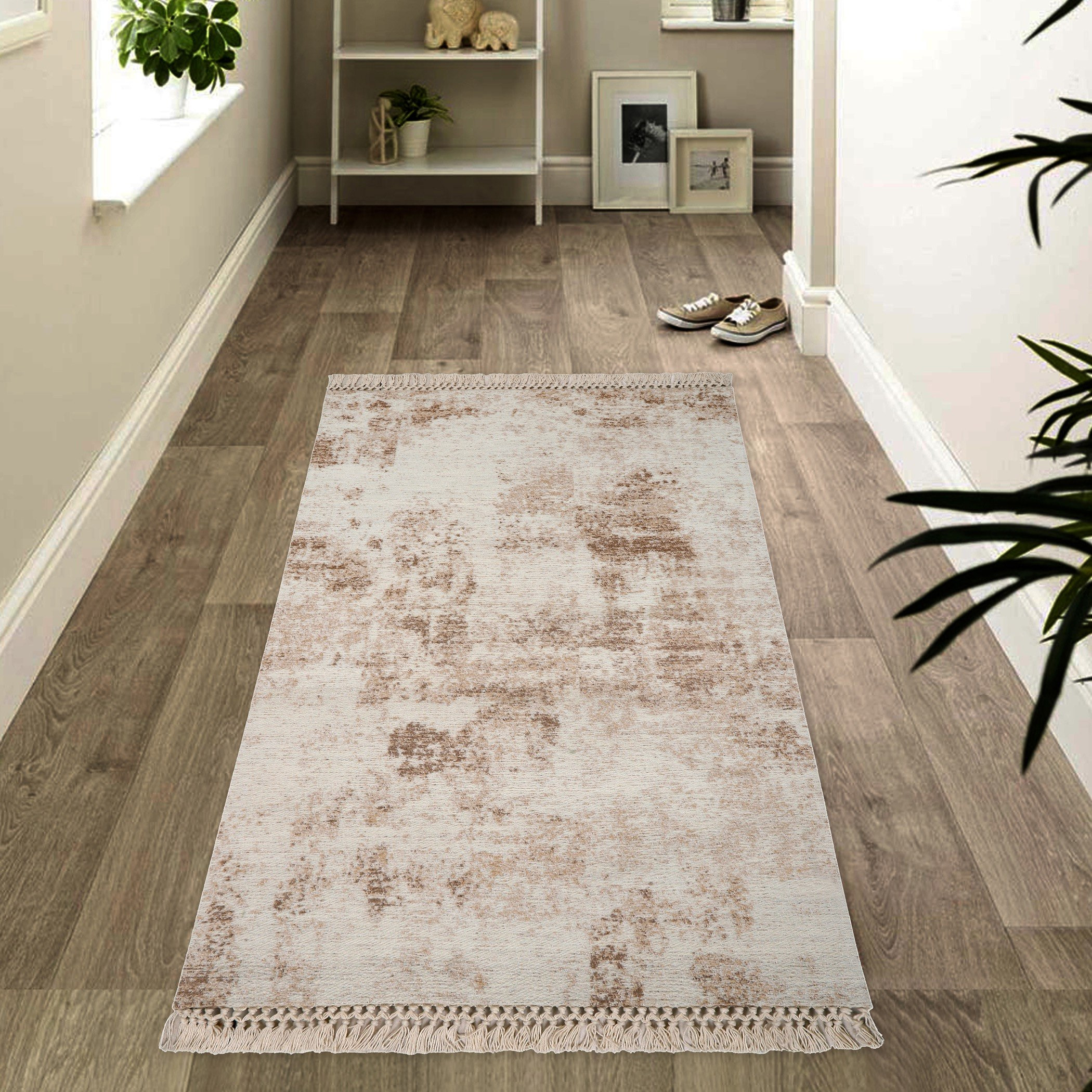سجادة جاكار منسوجة من ليالى نور - 80x230 سم-hbxdecorandfurnishings-floorcoverings-rugs-image-1
