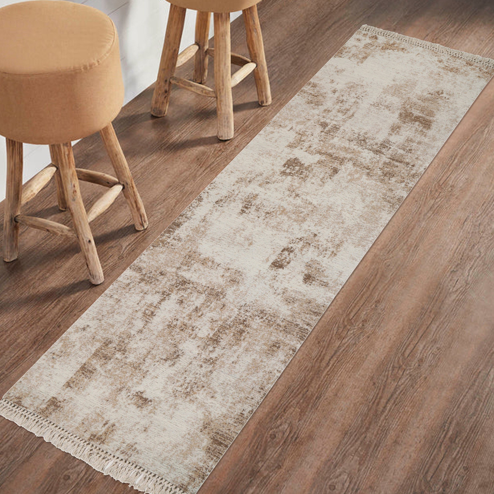 سجادة جاكار منسوجة من ليالى نور - 80x230 سم-hbxdecorandfurnishings-floorcoverings-rugs-image-4