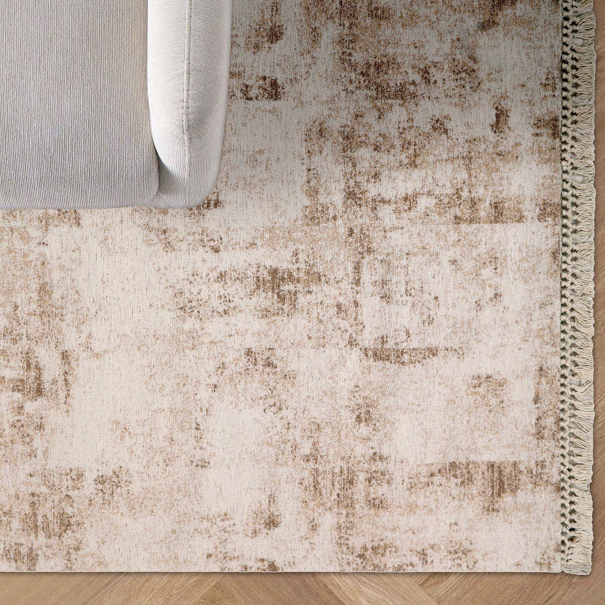 Layali Noor Woven Jacquard Rug - 120x170 cm-hbxdecorandfurnishings-floorcoverings-rugs-image-1