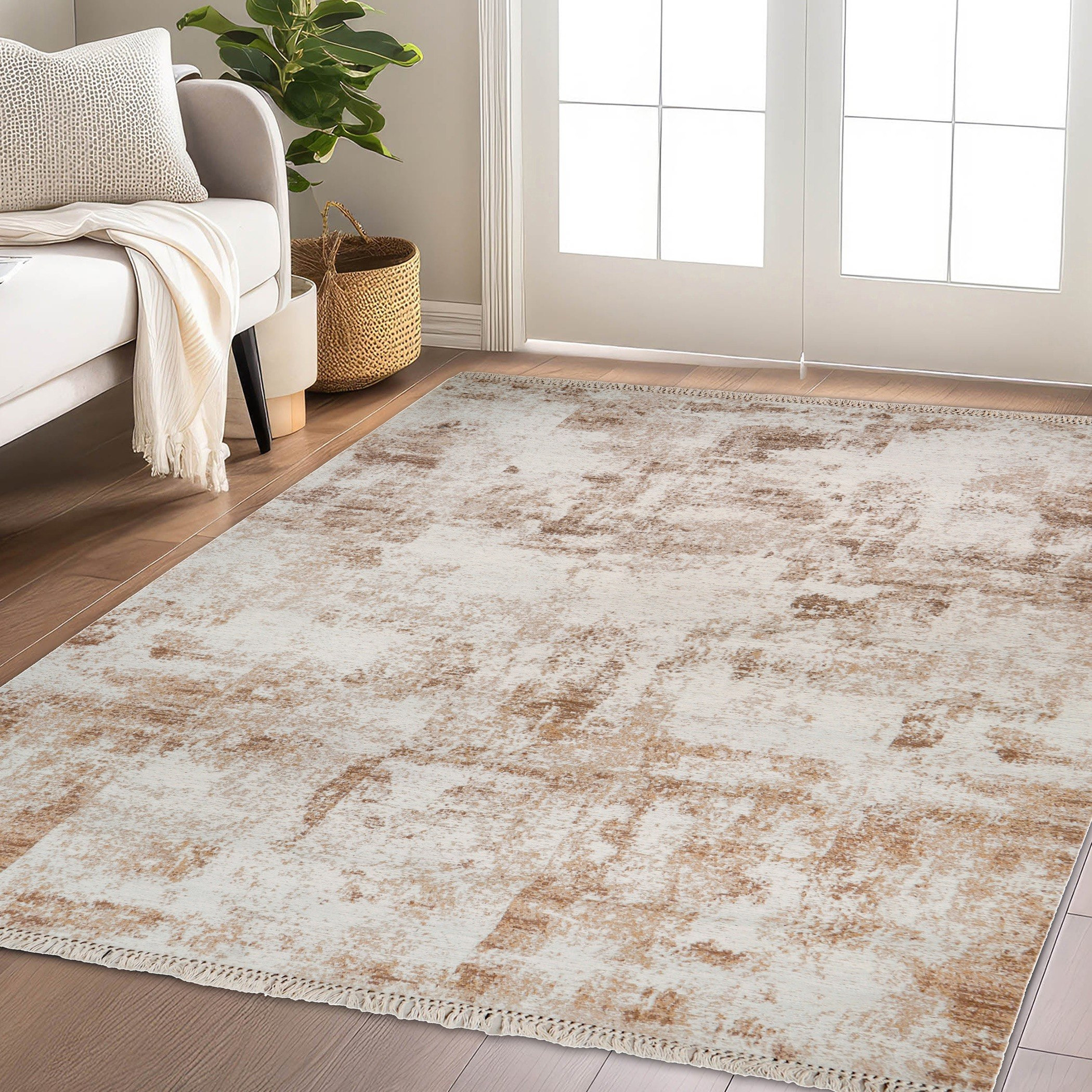 Layali Noor Woven Jacquard Rug - 200x300 cm-hbxdecorandfurnishings-floorcoverings-rugs-image-1