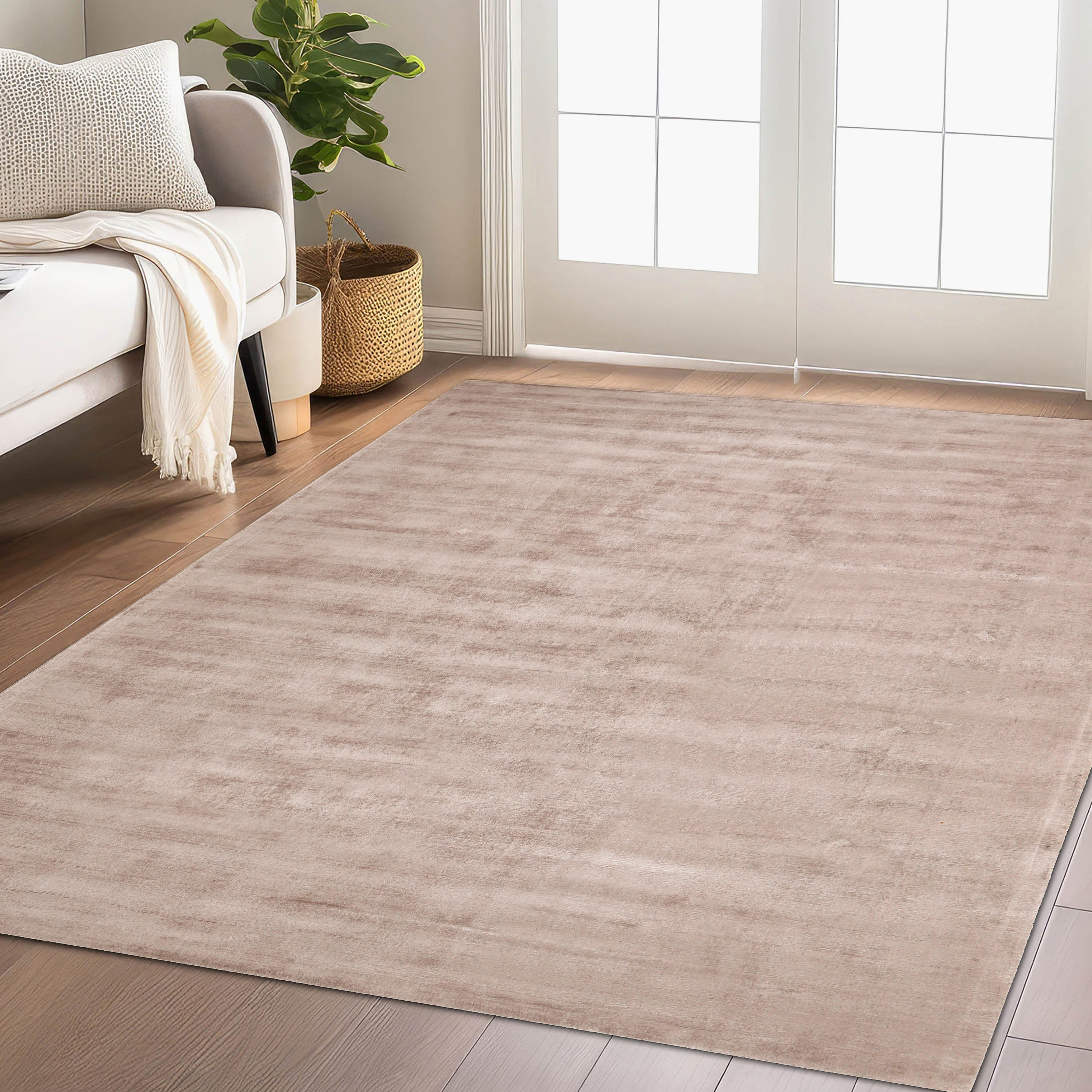 Glaze Handmade Viscose Rug - 200x300 cm-hbxdecorandfurnishings-floorcoverings-rugs-image-1