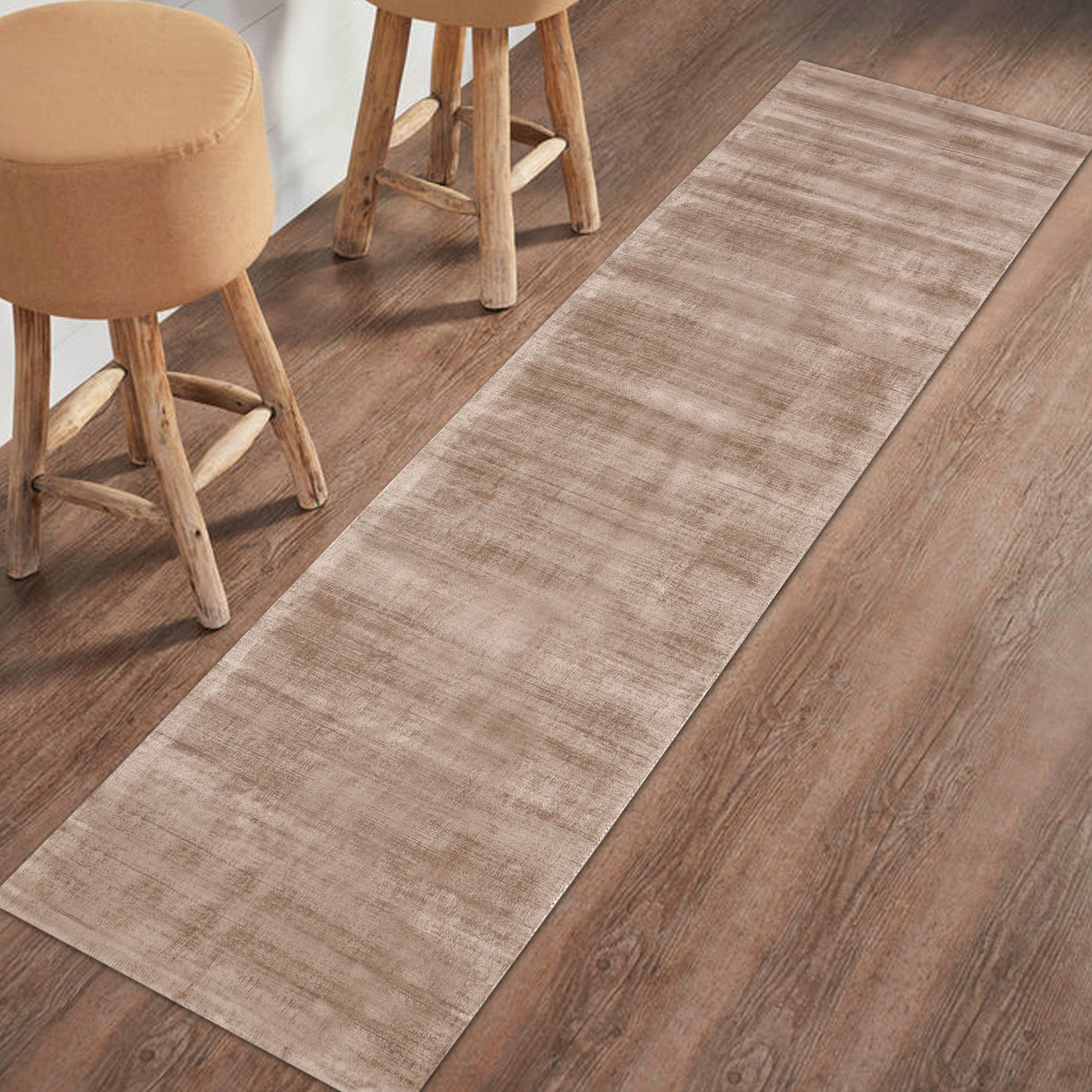 Glaze Handmade Viscose Rug - 80x300 cm-hbxdecorandfurnishings-floorcoverings-rugs-image-1