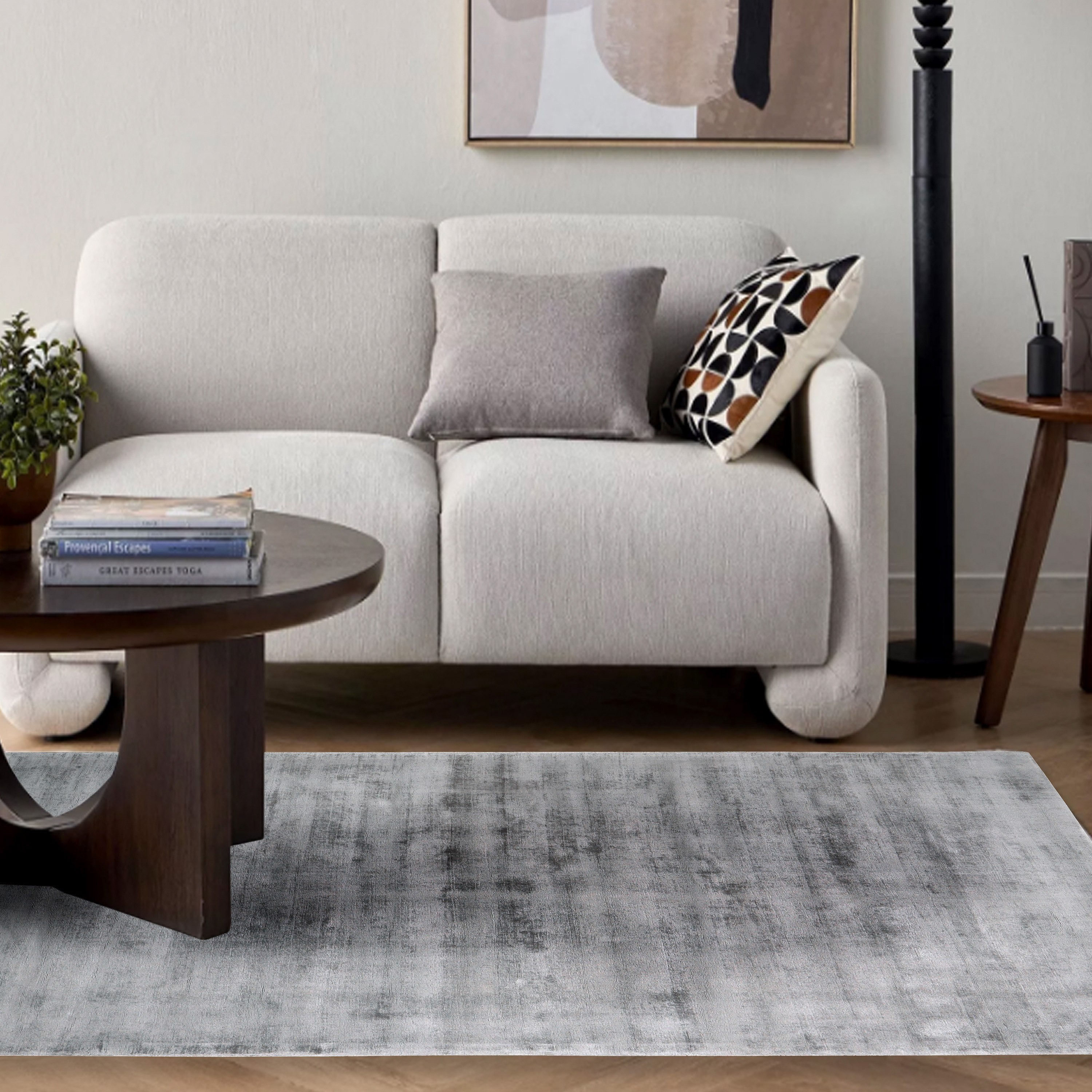 Glaze Handmade Viscose Rug - 160x230 cm-hbxdecorandfurnishings-floorcoverings-rugs-image-5
