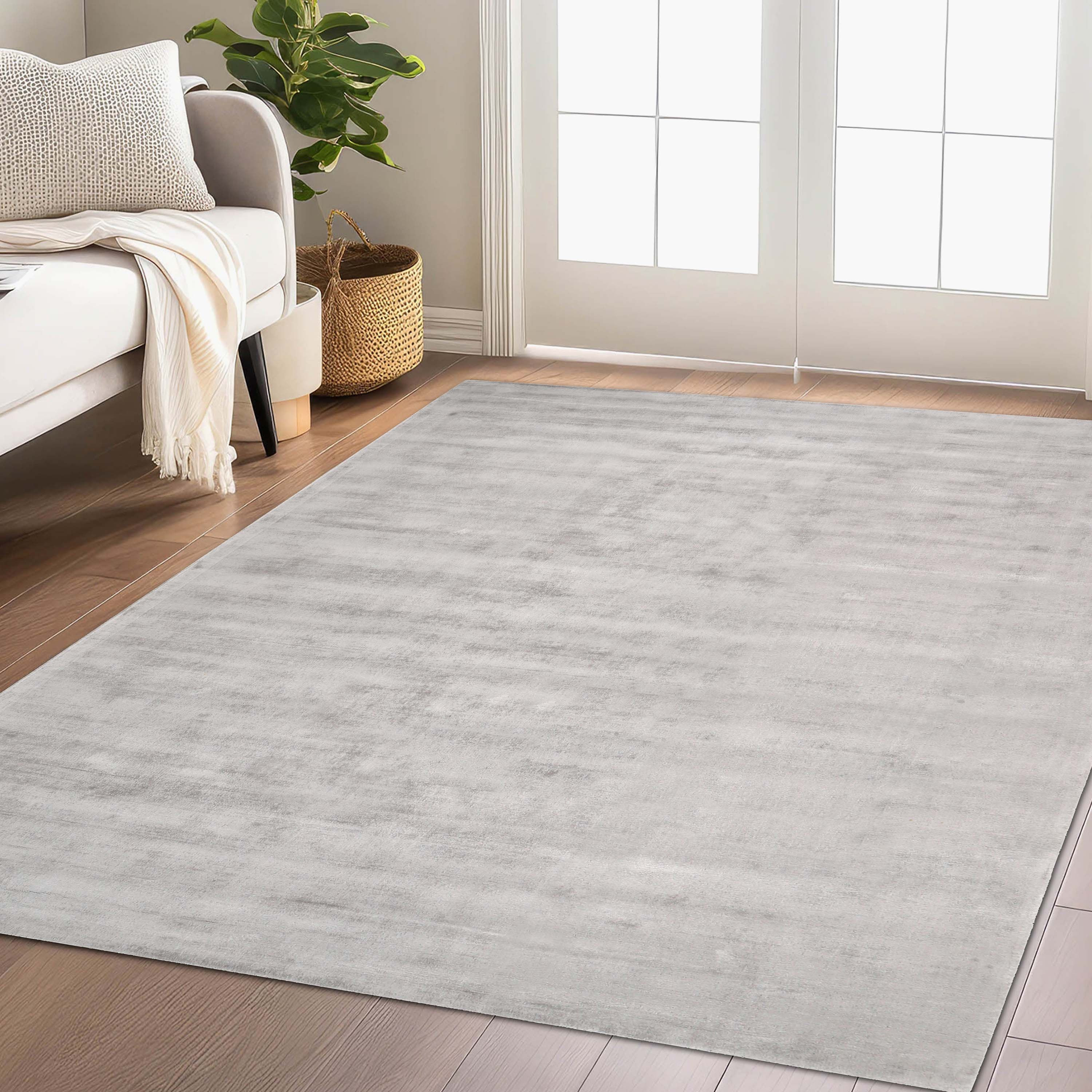 Glaze Handmade Viscose Rug - 200x300 cm-hbxdecorandfurnishings-floorcoverings-rugs-image-1