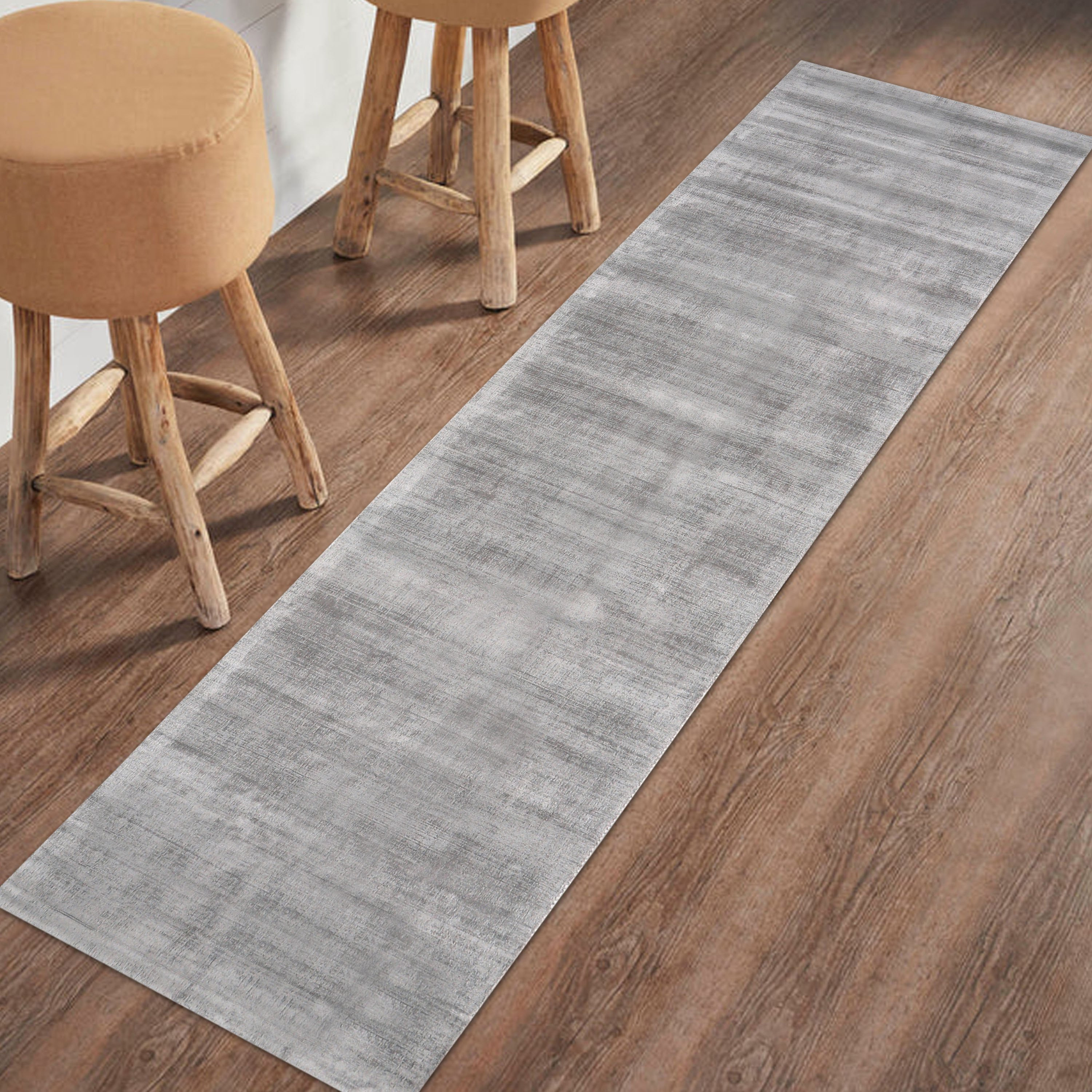 Glaze Handmade Viscose Rug - 80x300 cm-hbxdecorandfurnishings-floorcoverings-rugs-image-1