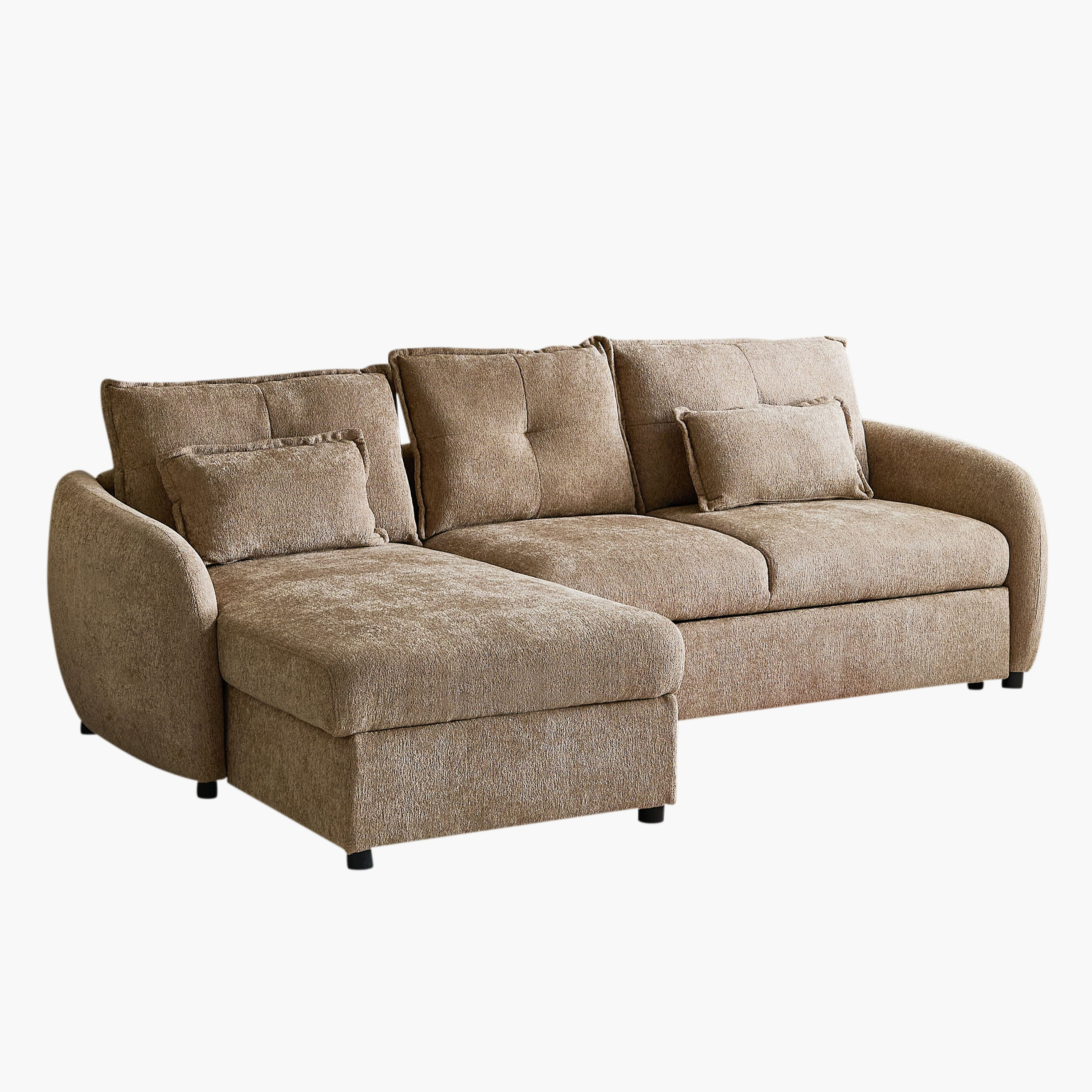 Olbia 3-Seater Fabric Left Corner Sofa Bed with Chaise Storage-hbxfurniture-sofasandarmchairs-sofabeds-image-16