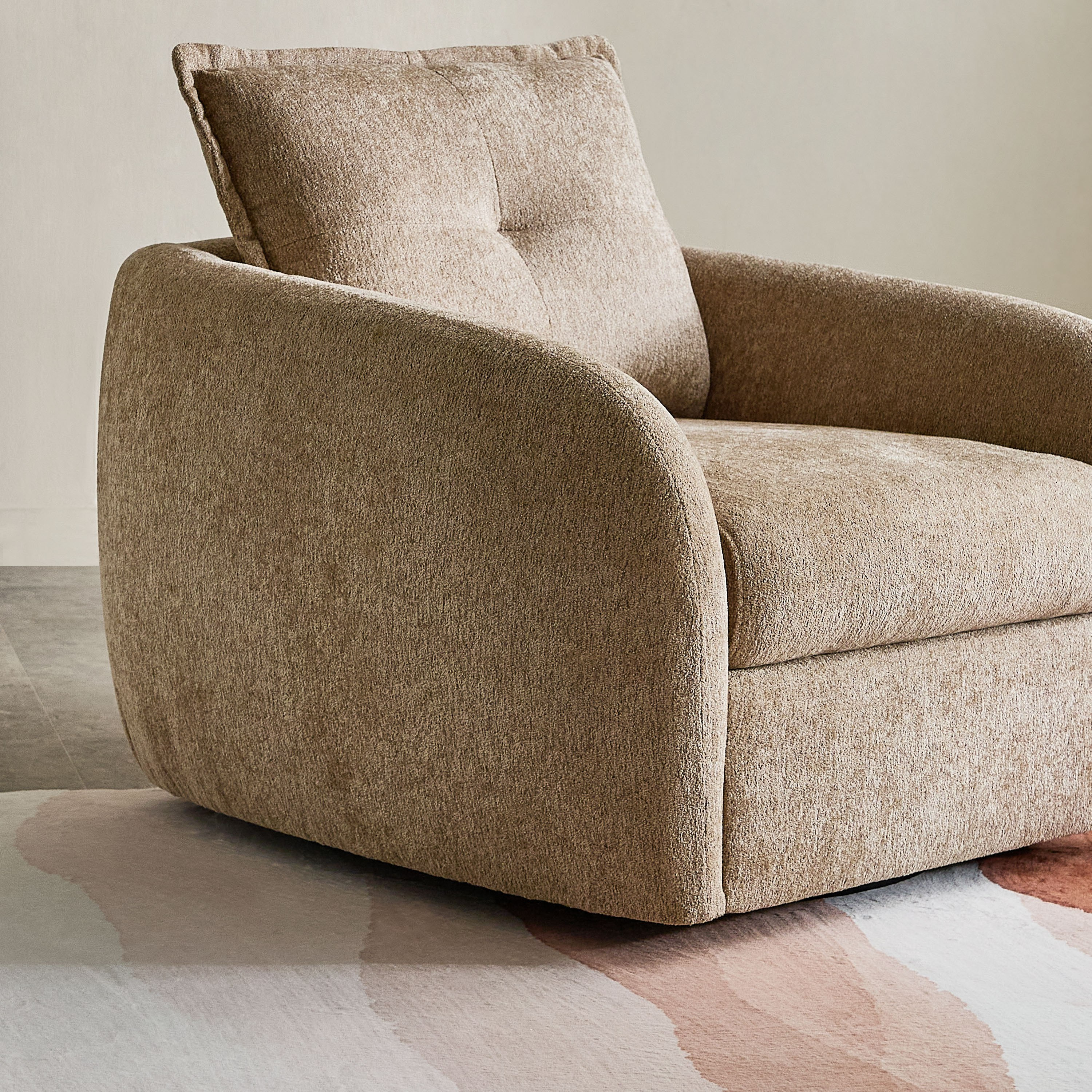 Olbia Fabric Swivel Accent Chair-hbxlivingroom-sofasandarmchairs-easychairs-image-4