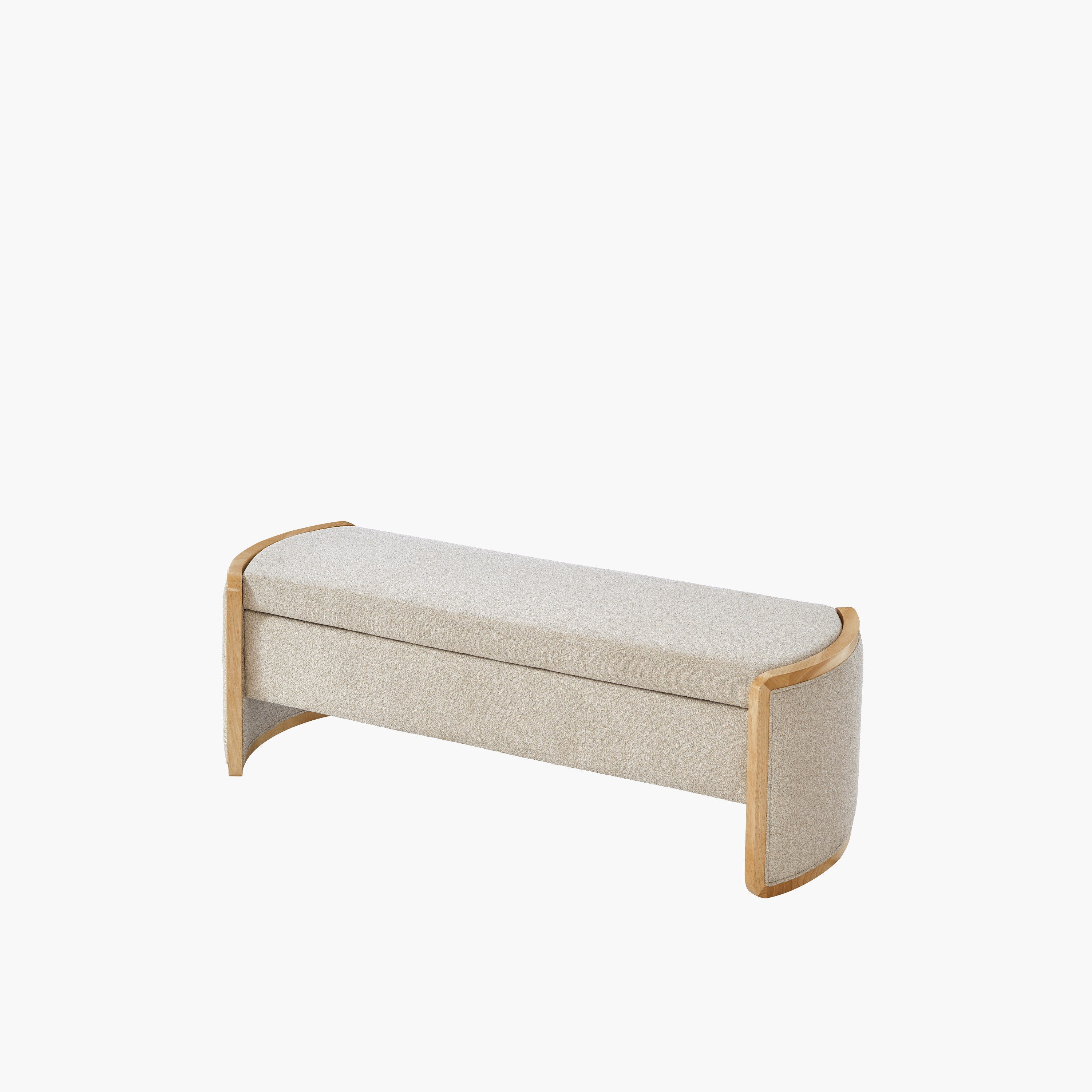 Island Fabric Bench with Storage-hbxfurniture-sofasandarmchairs-benches-image-4