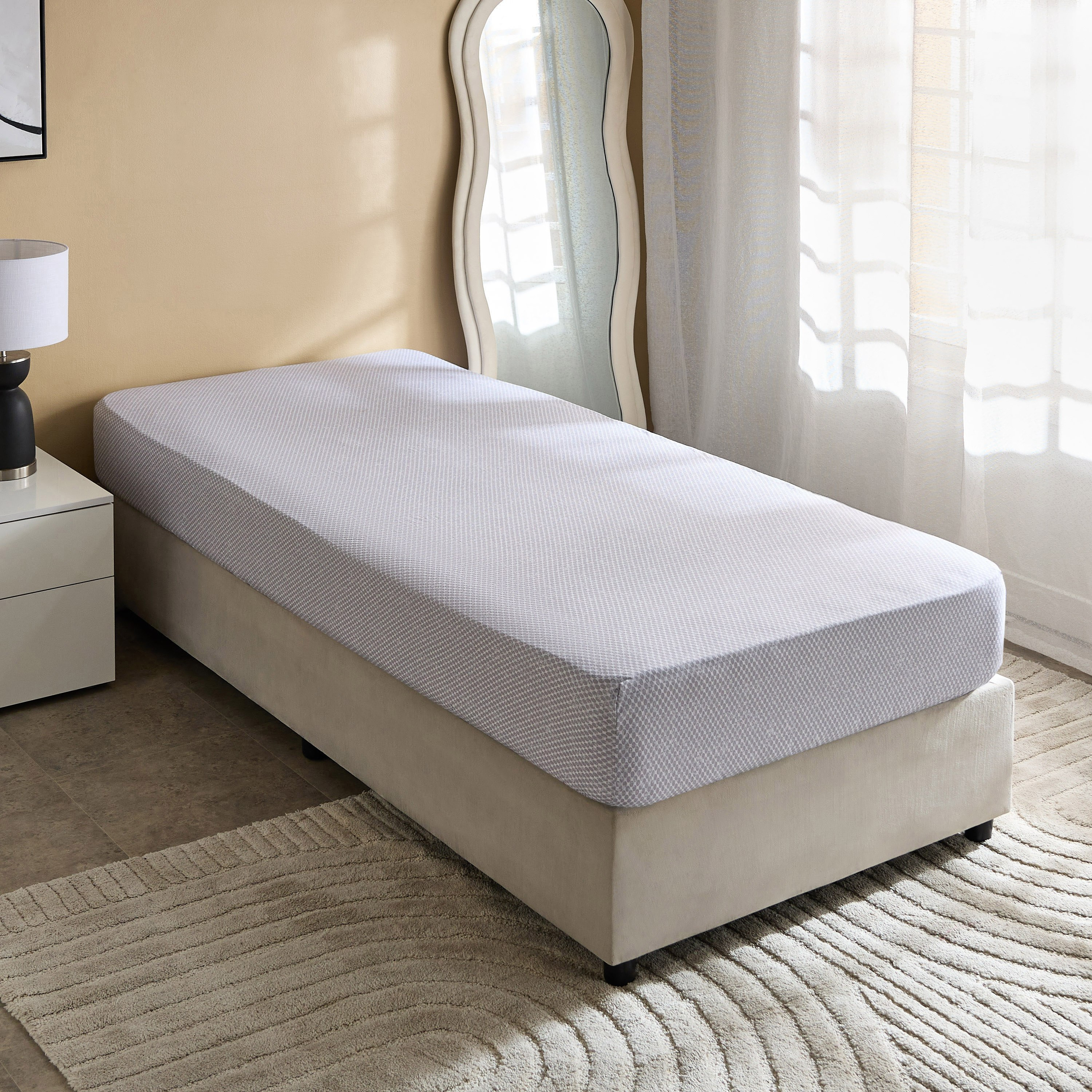 شرشف مطاطي فردي قطن جيوتري من ألبانيا - 90x200+25 سم-hbxhomeware-hbxbedroom-image-2
