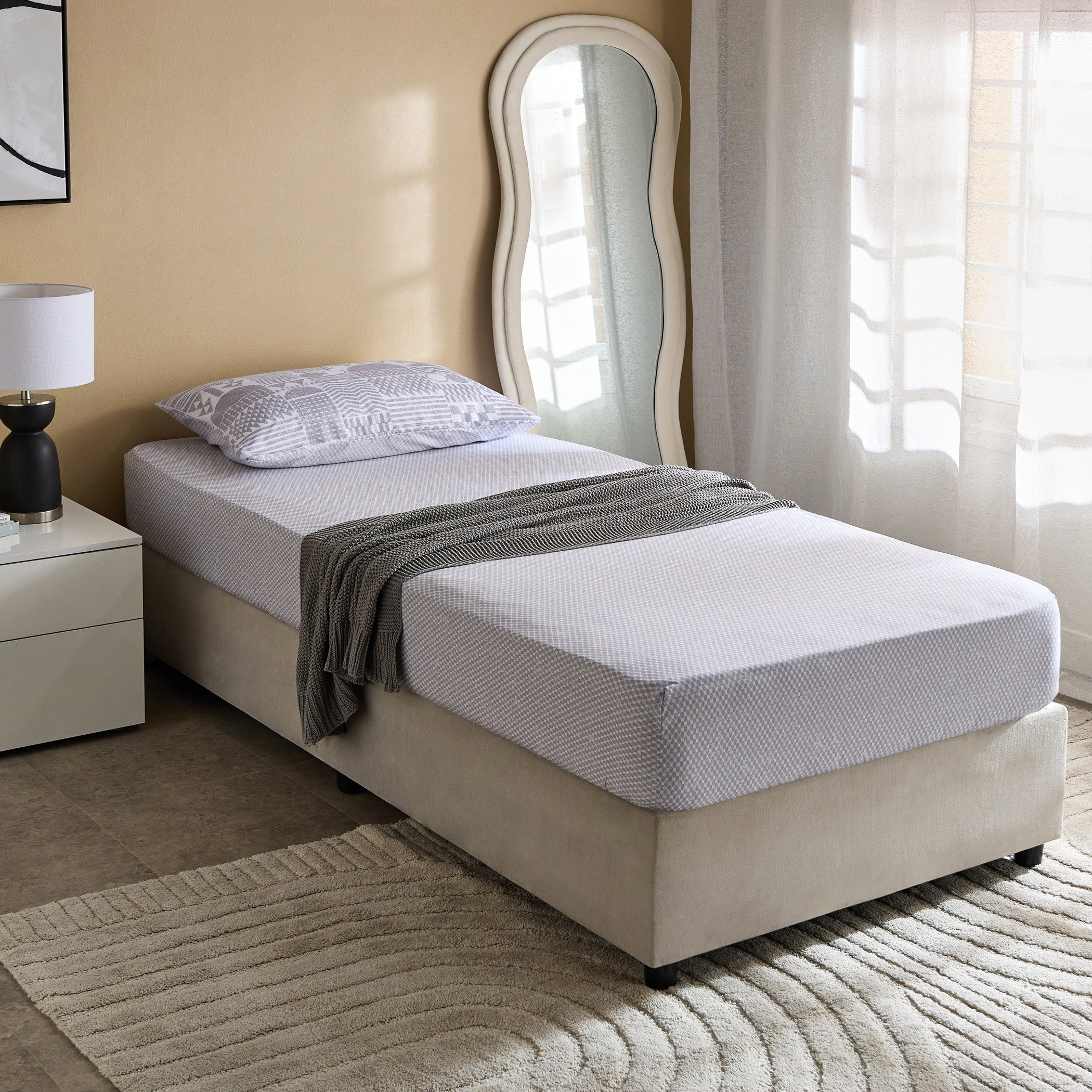 شرشف مطاطي فردي قطن جيوتري من ألبانيا - 90x200+25 سم-hbxhomeware-hbxbedroom-image-6