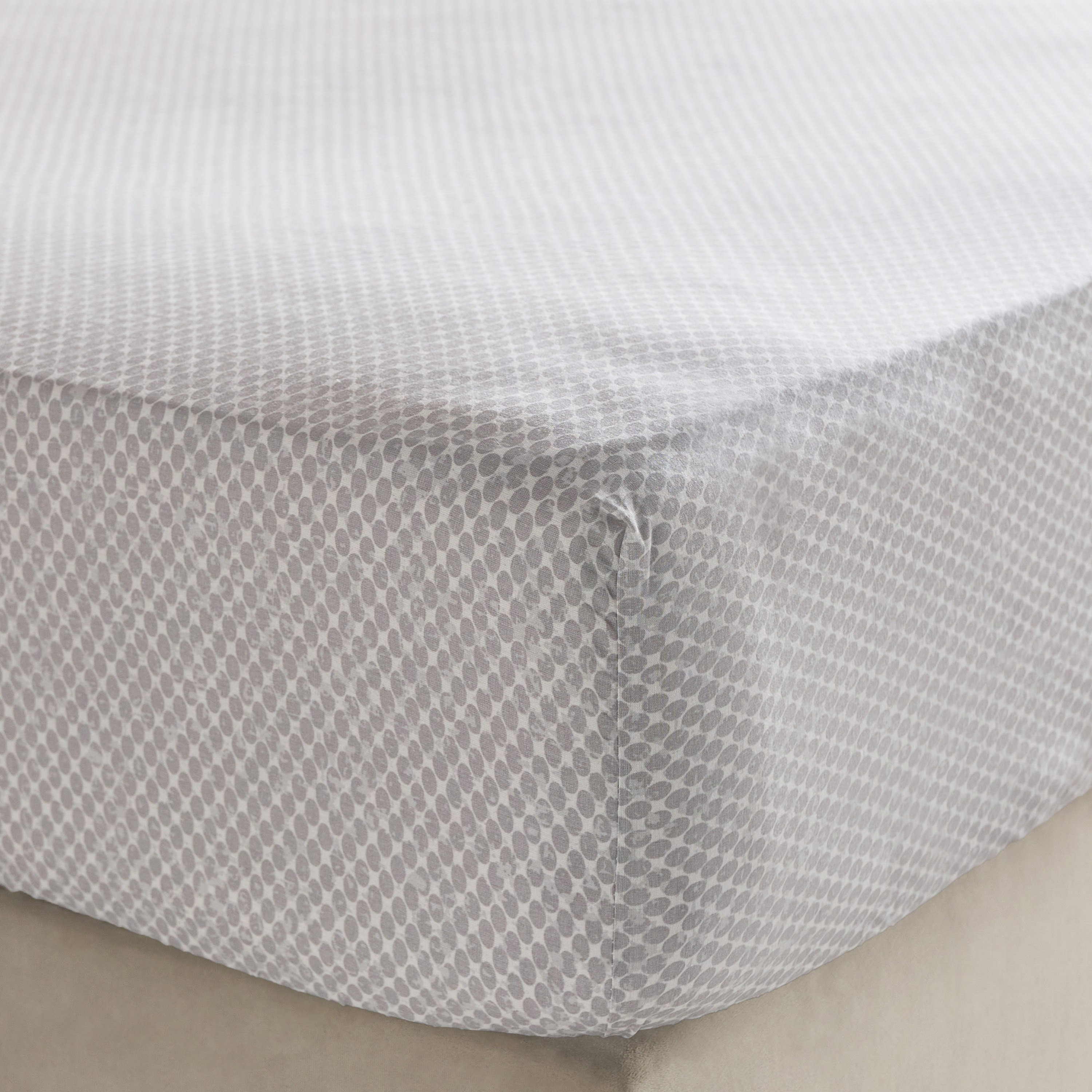 Albania Geotri Cotton Olympic Queen Fitted Sheet - 160x200+25 cm-hbxhomeware-hbxbedroom-image-4