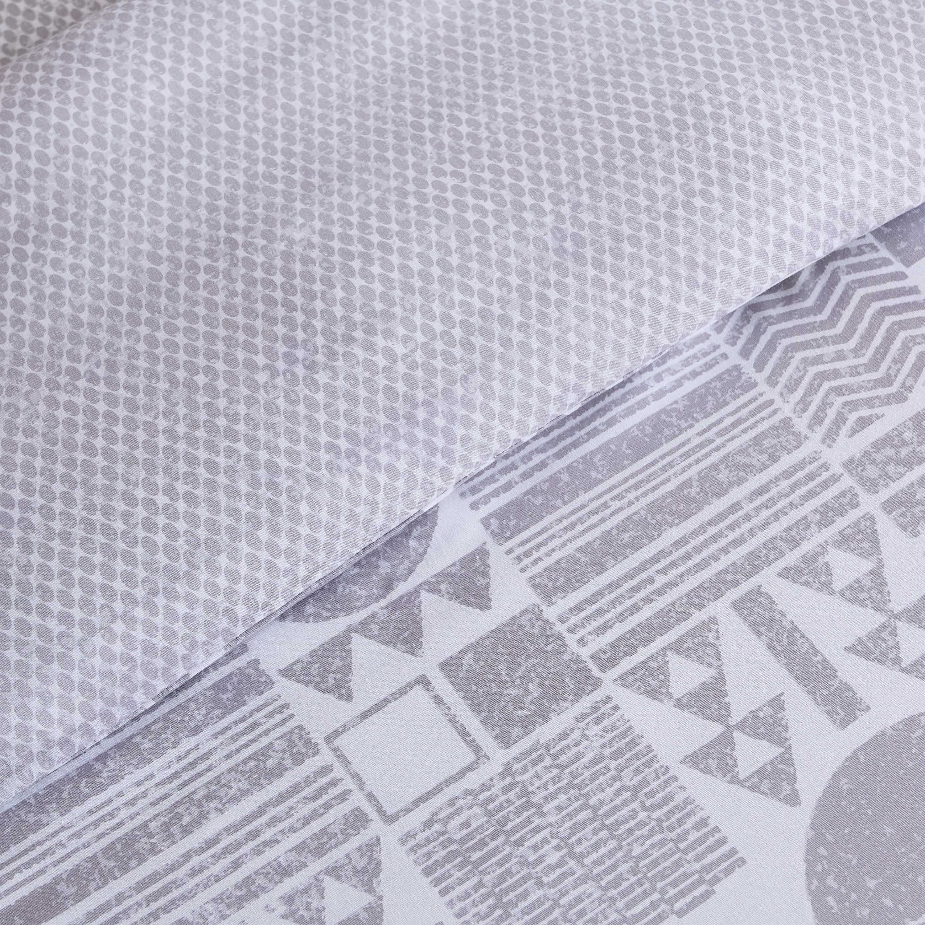 Albania Geotri 2-Piece Cotton Printed Single Duvet Cover Set - 135x200 cm-hbxhomeware-hbxbedroom-image-3