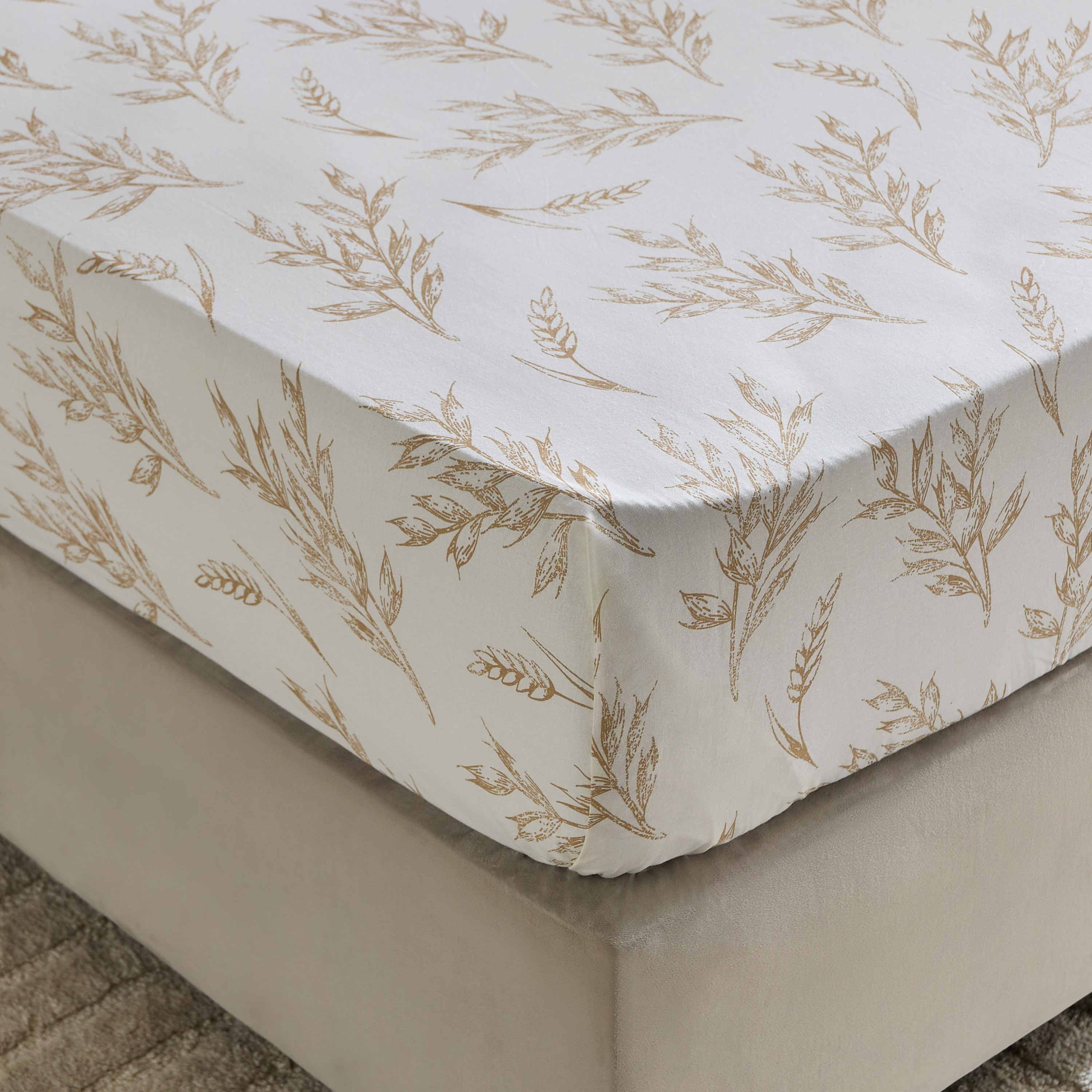 شرشف مسطح توين قطن ليفورا من ألبانيا - 170x260 سم-hbxhomeware-hbxbedroom-image-1