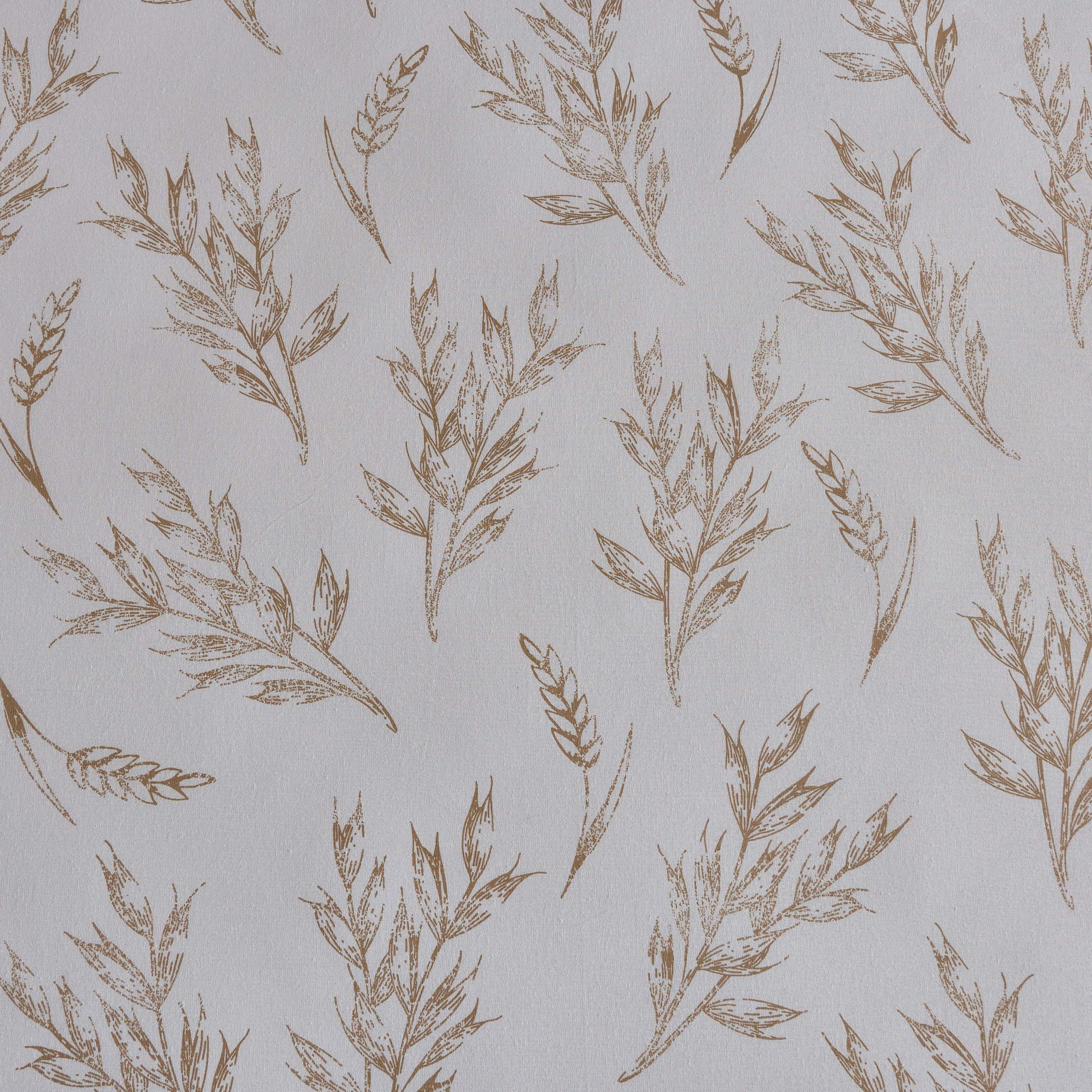 Albania Leafaura Cotton King Flat Sheet - 240x260 cm-hbxhomeware-hbxbedroom-image-5