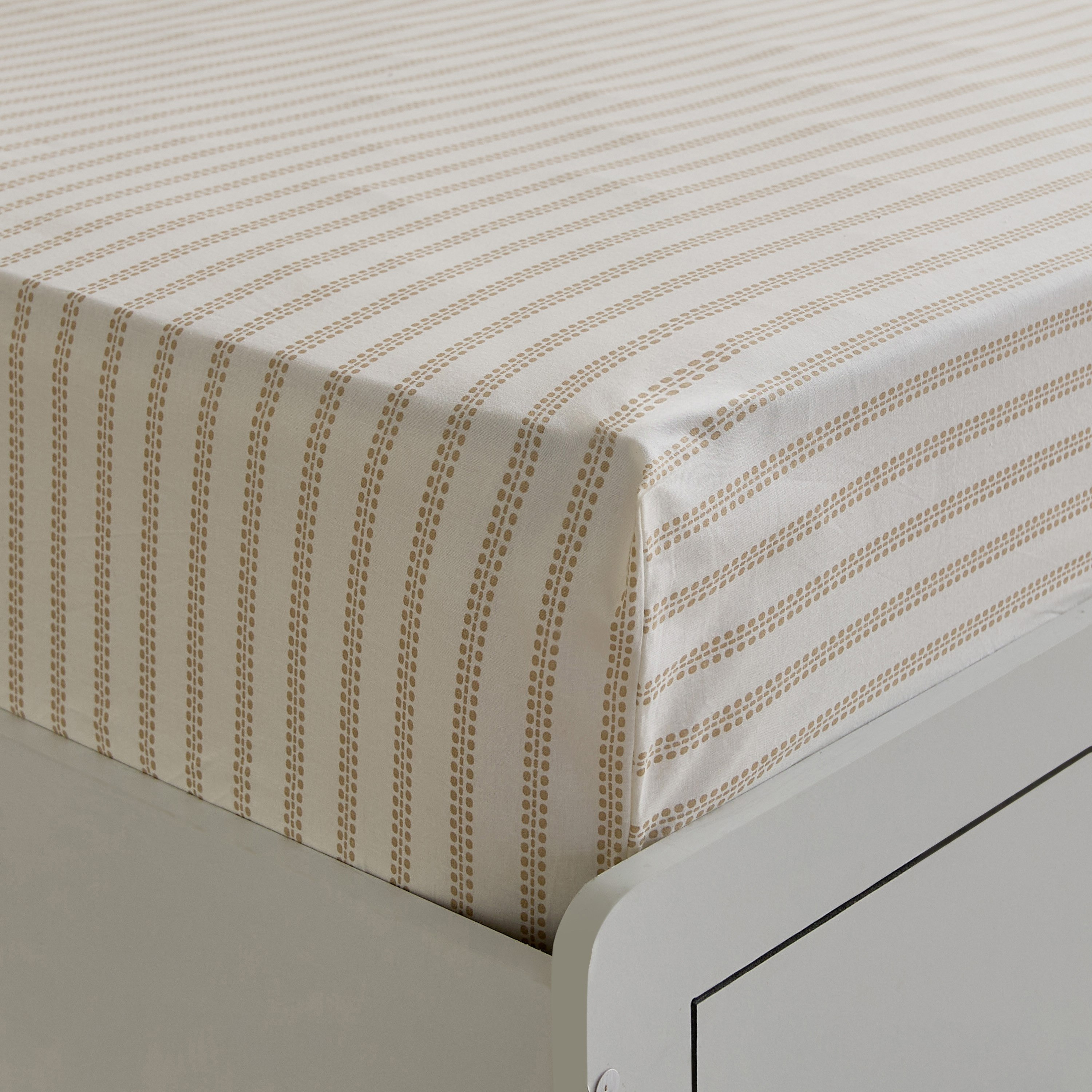 Albania Leafaura Cotton Olympic Queen Fitted Sheet - 160x200+25 cm-hbxhomeware-hbxbedroom-image-4