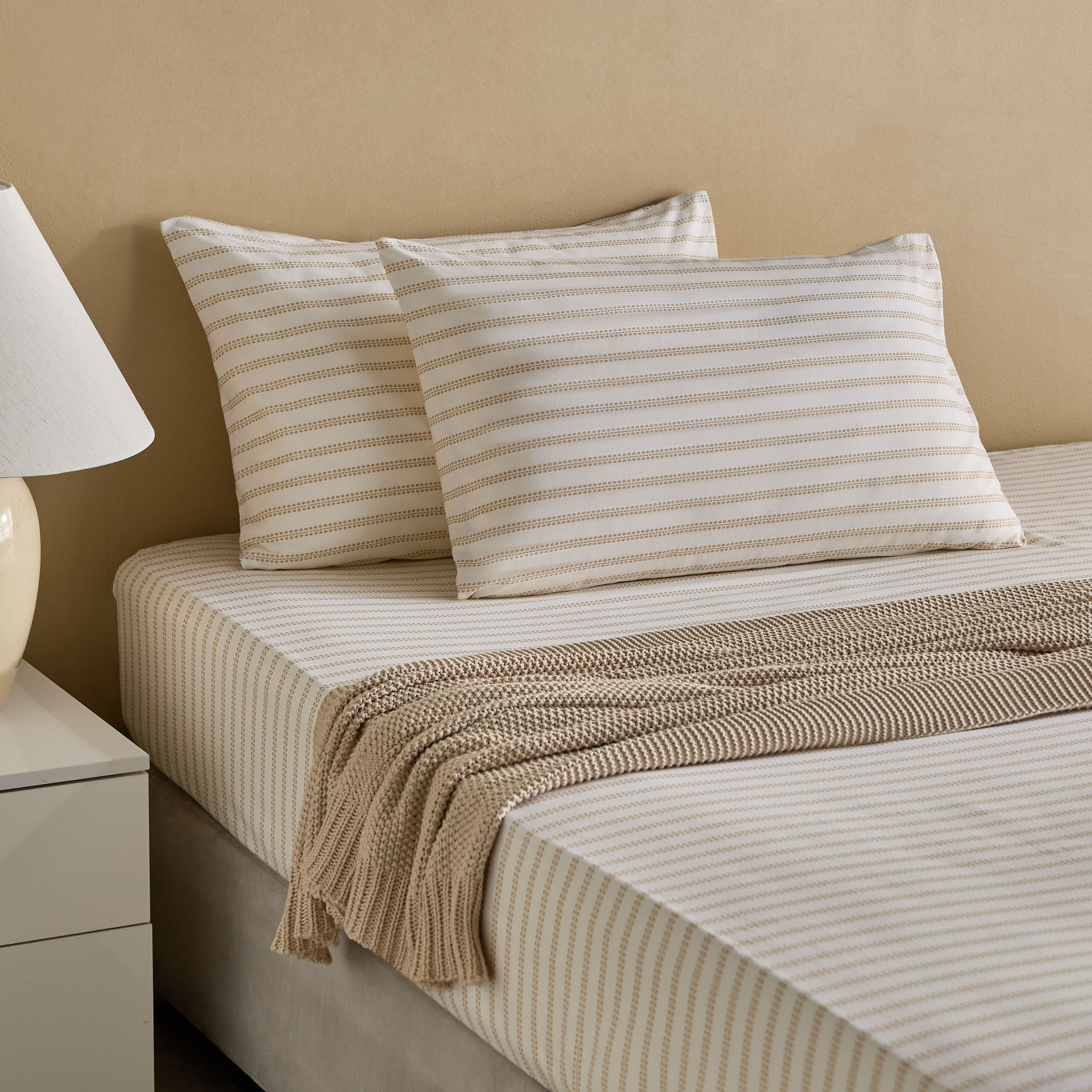 Albania Leafaura 2-Piece Cotton Pillowcase Set - 50x75 cm-hbxhomeware-hbxbedroom-image-6