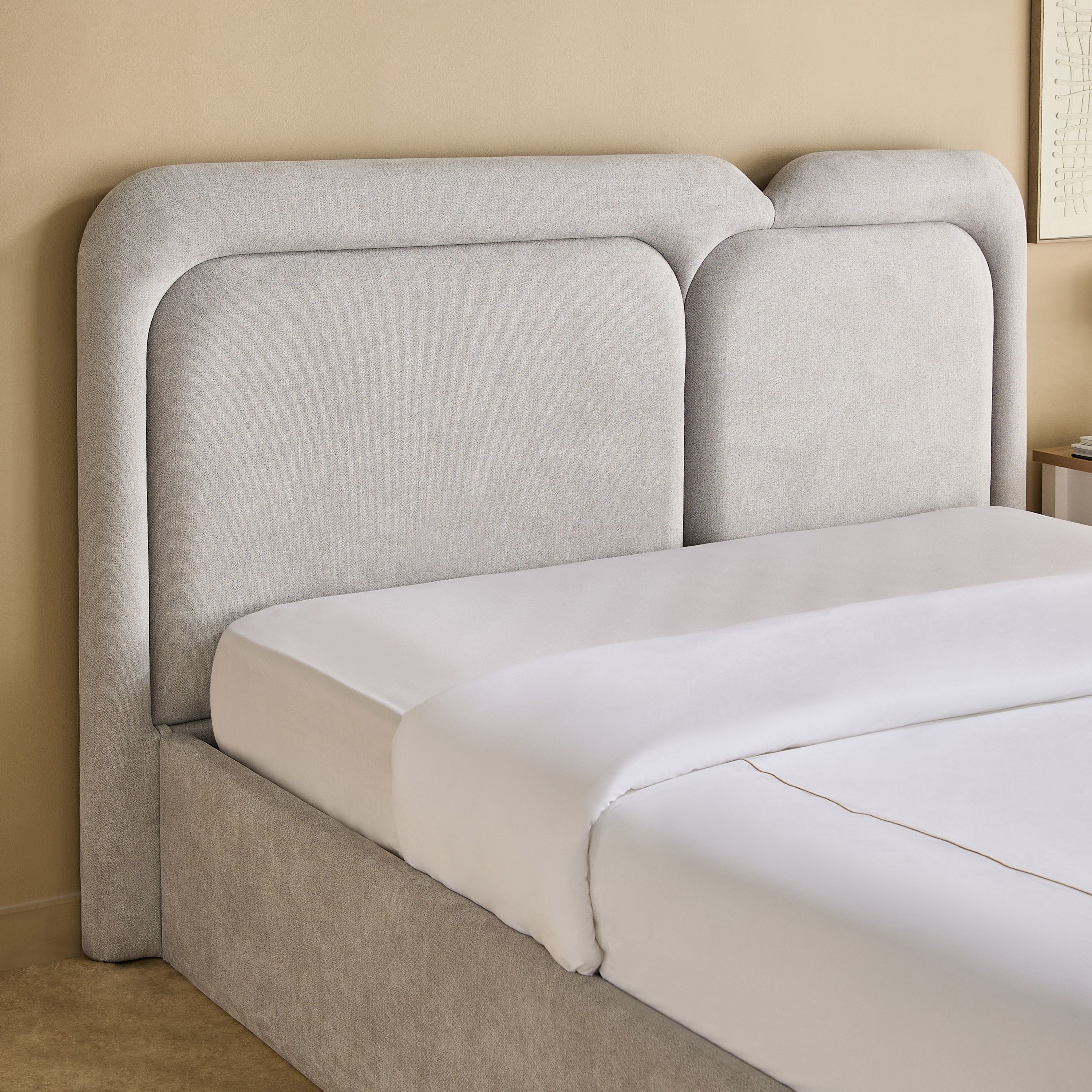 سرير كوين هيدروليك منجّد هامبتون كارتر من موفو - 160×200 سم-hbxbedroom-bedsandbedsets-beds-queen-image-3