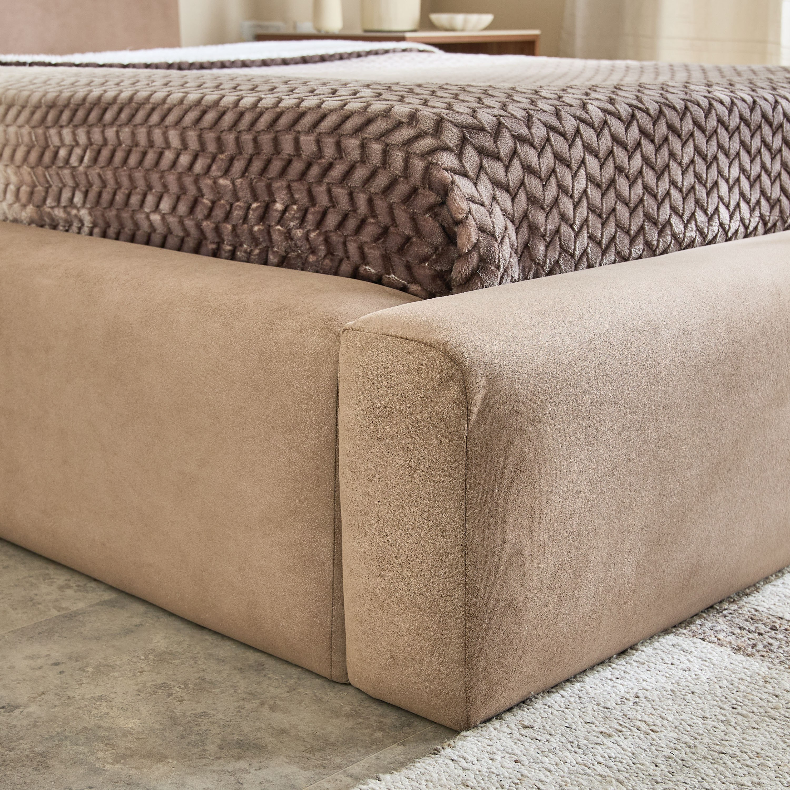Movo Modway Charley Upholstered Twin Bed - 120x200 cm-hbxbedroom-bedsandbedsets-upholsteredbeds-twin-image-4