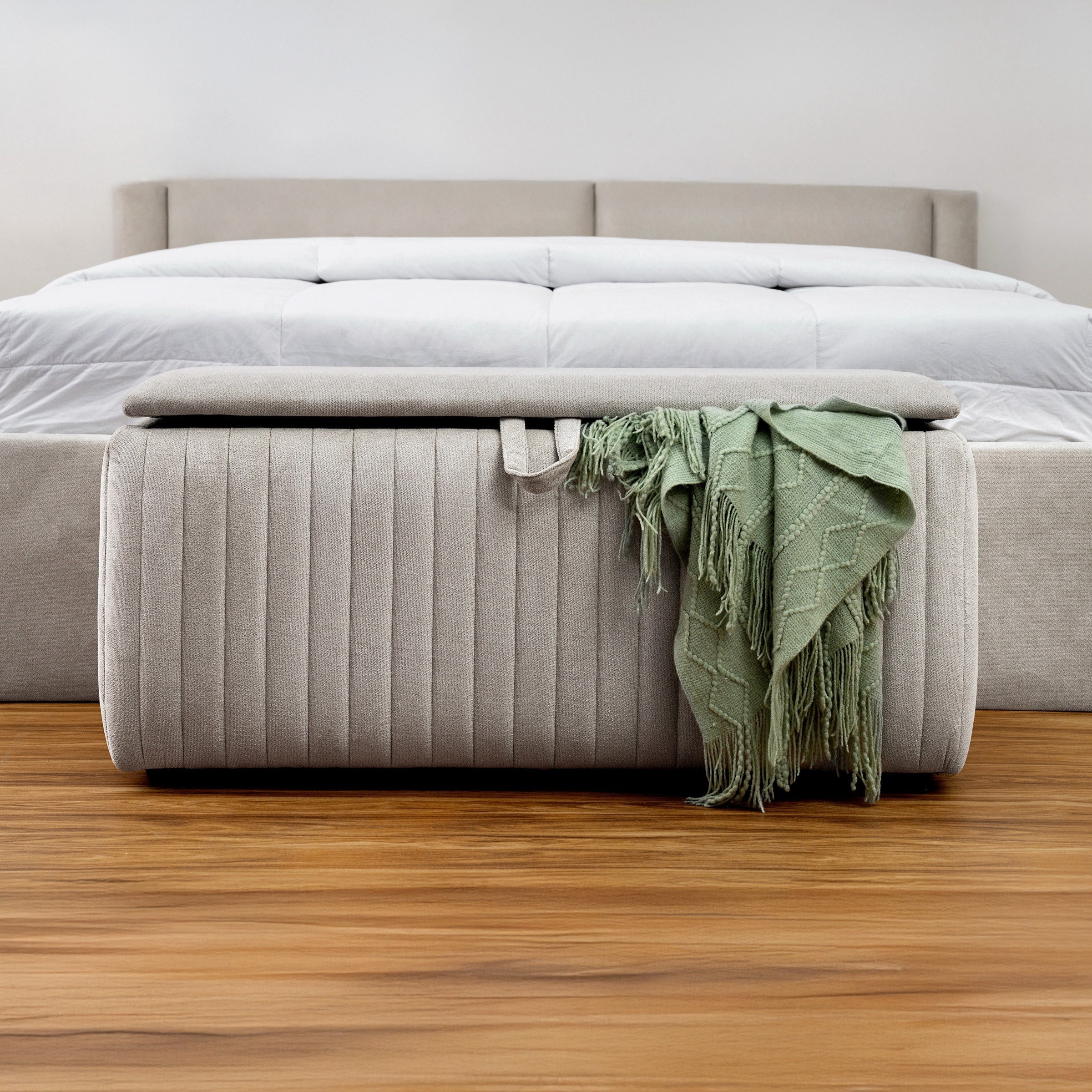 Hampton Upholstered Bed Bench with Storage - 100x50x48 cm-hbxfurniture-sofasandarmchairs-benches-image-2