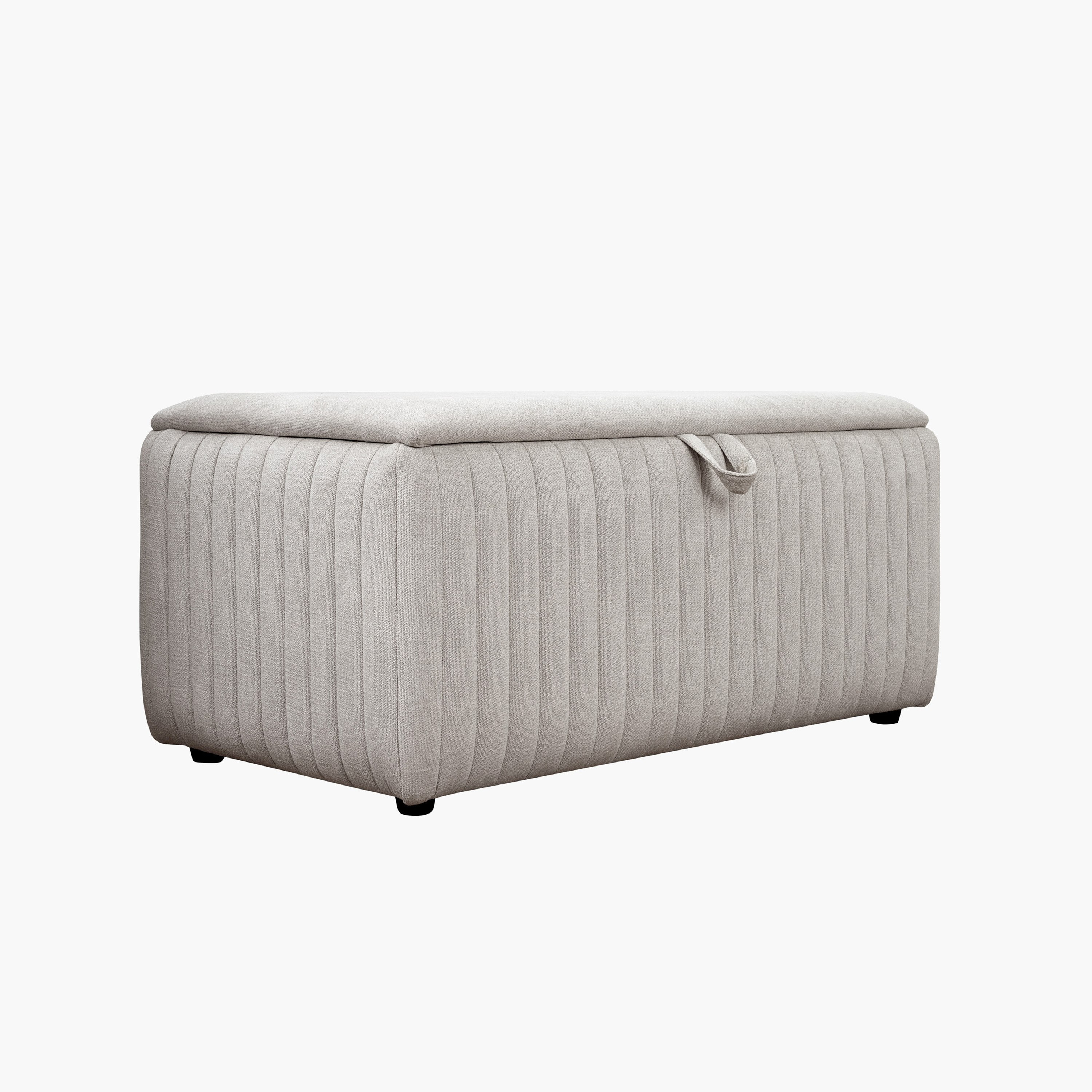 Hampton Upholstered Bed Bench with Storage - 100x50x48 cm-hbxfurniture-sofasandarmchairs-benches-image-8