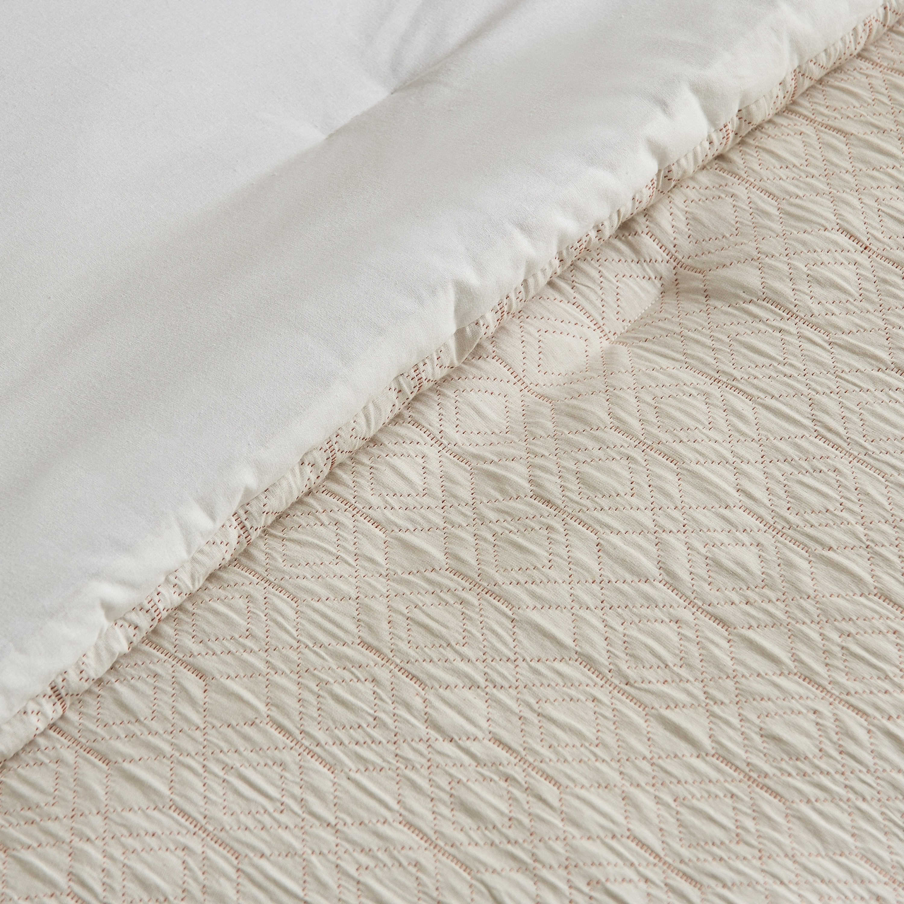 Weave Elegance Rice Stitch 3-Piece Twin Comforter Set - 160x220 cm-hbxhomeware-hbxbedroom-image-4
