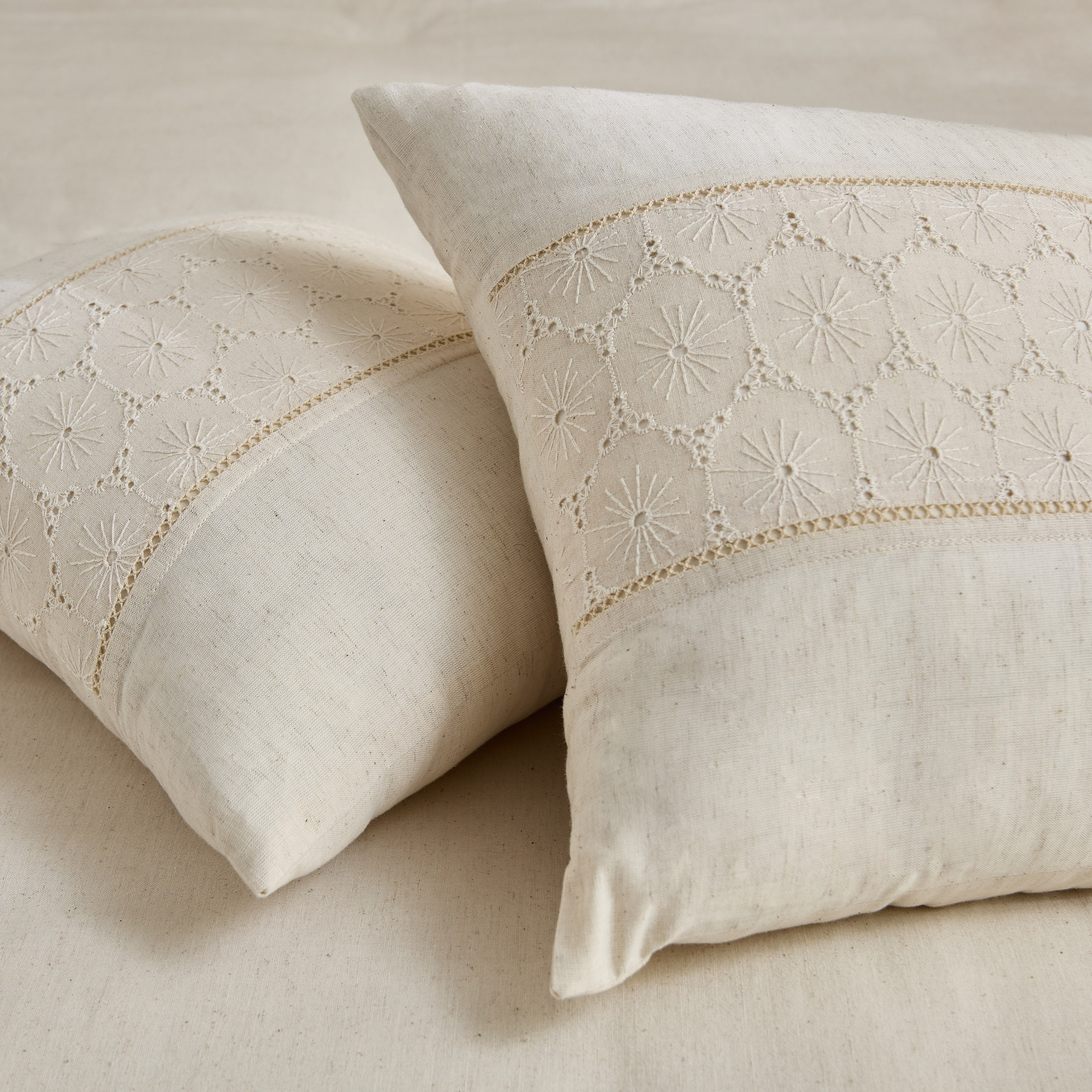 Weave Elegance Schiffli 5-Piece King Comforter Set - 220x240 cm-hbxhomeware-hbxbedroom-image-8