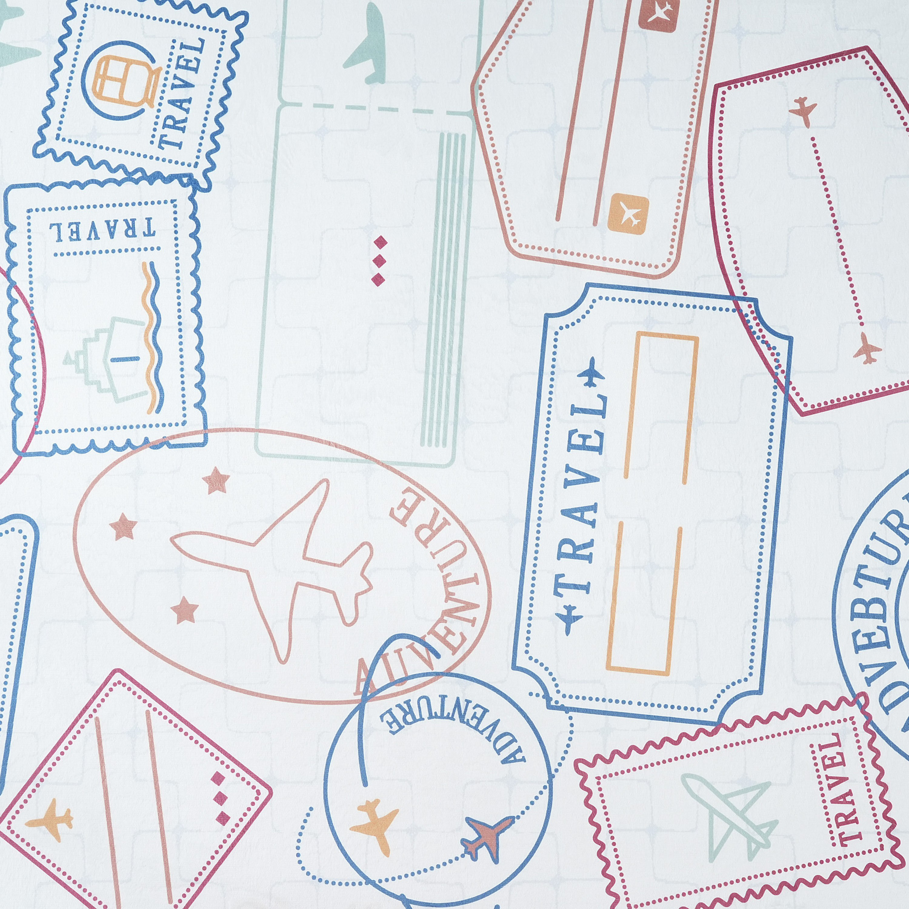 Tom Ben Around the World Printed Flannel Rug - 110x160 cm-PROMO_HB_BAH_THRESHOLD_Homeware_100426-image-2