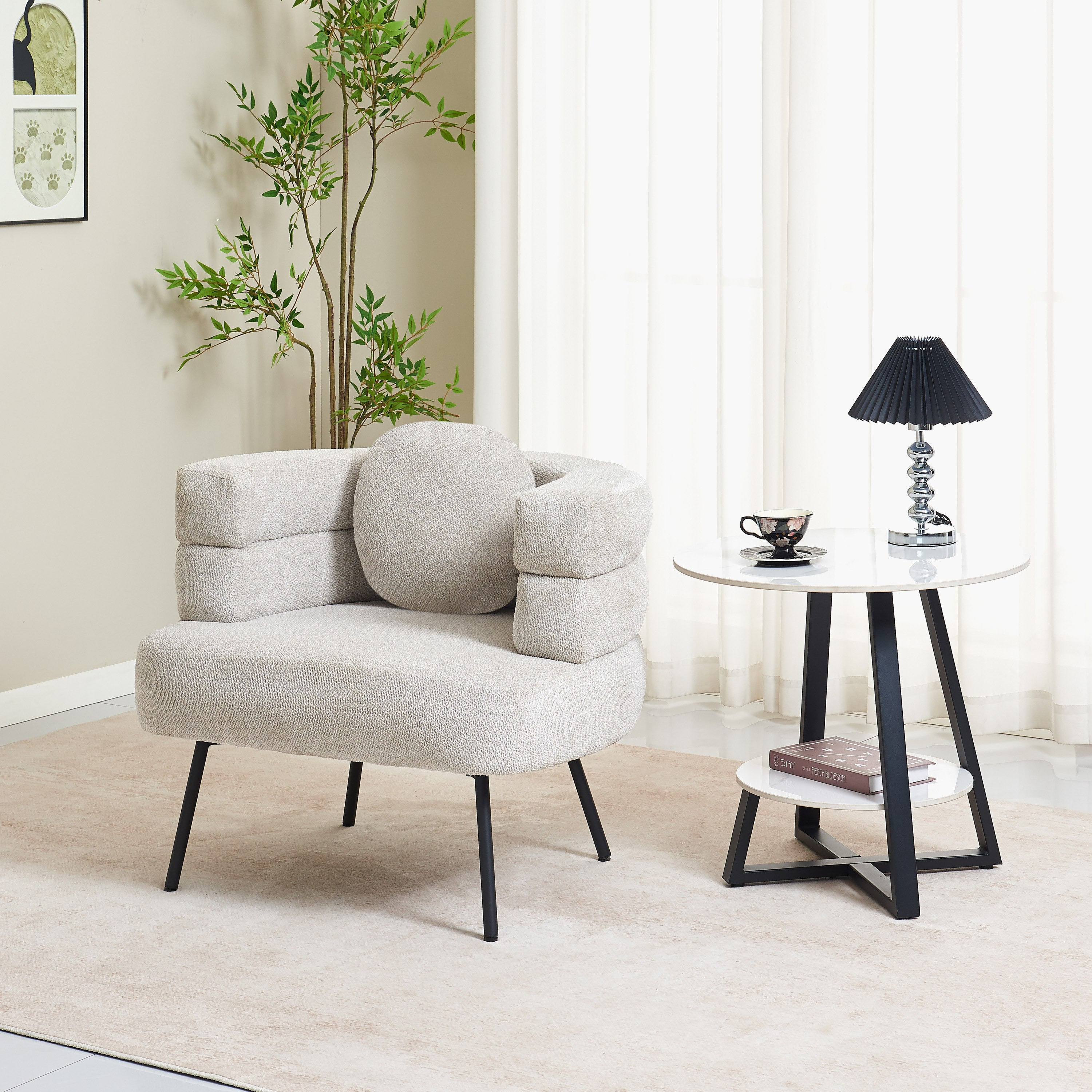 Movo Nook 2-Seater Sintered Stone Tea Set-hbxfurniture-diningtablesandsets-diningsets-twoseater-image-3