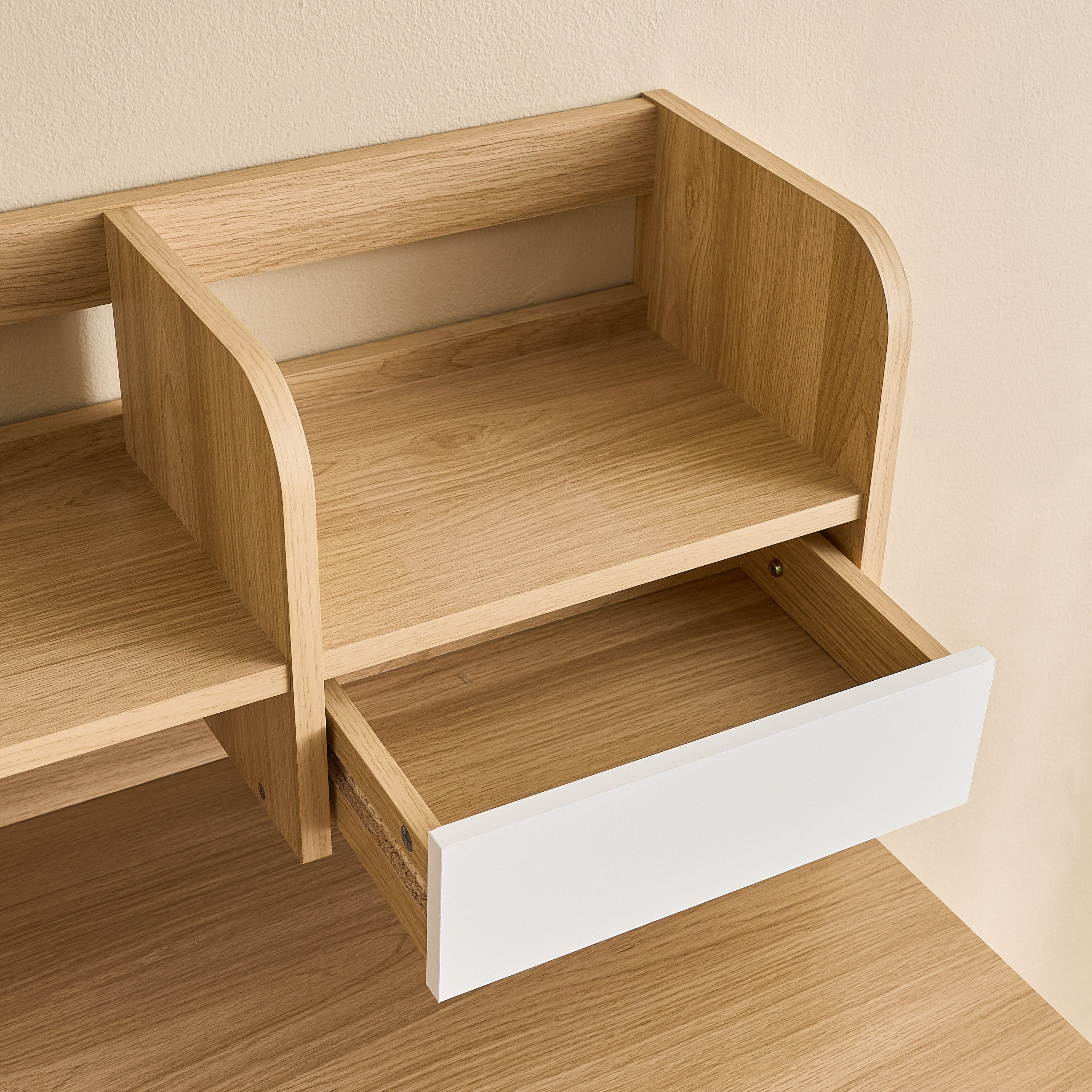 مكتب دراسة بدرجين مع وحدة تخزين وخزانة ملفات محمولة من باركر جود-hbxfurniture-office-desks-image-5