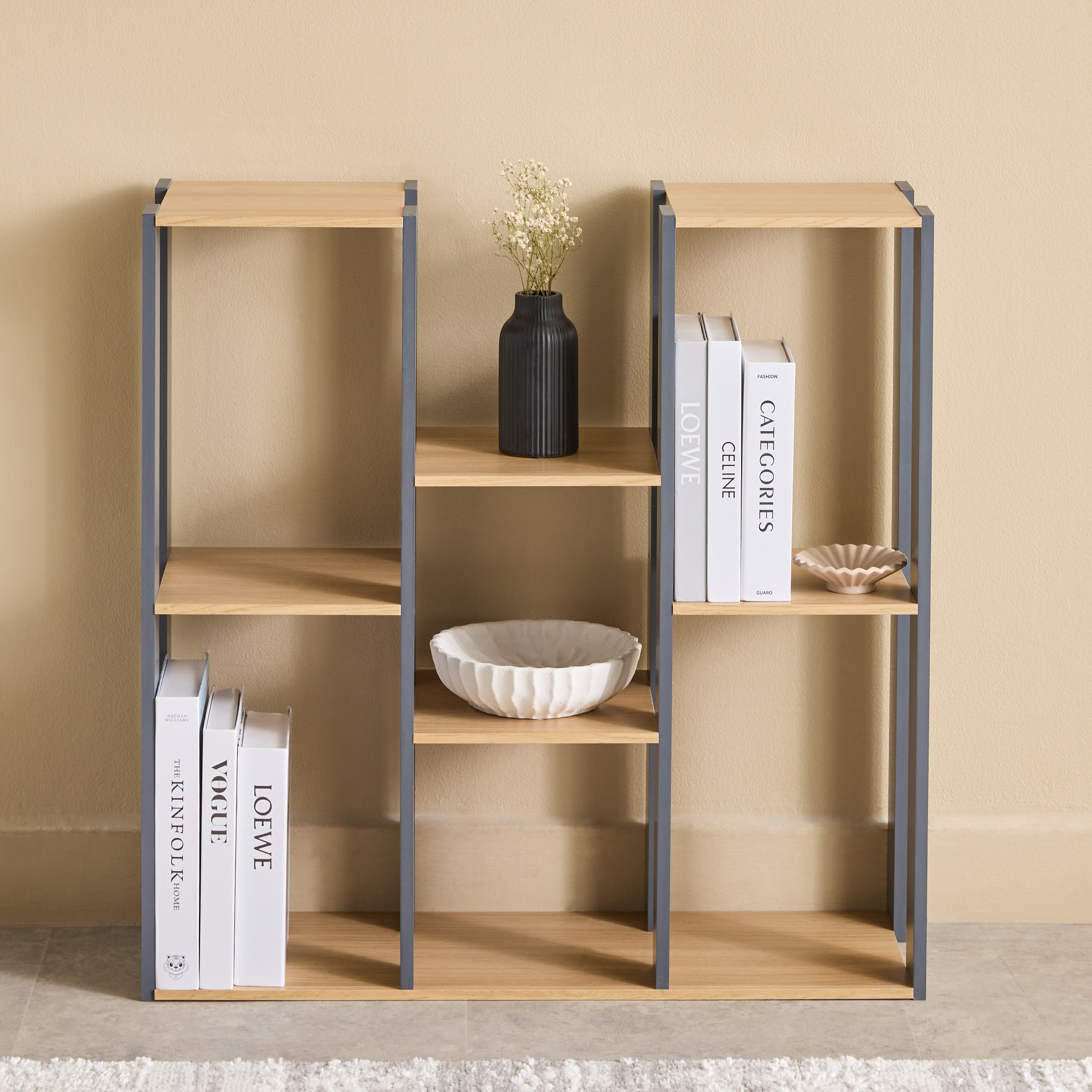 وحدة رفوف مكتبة متعددة الاستخدامات كلارا من بيج-hbxfurniture-office-bookcases-image-2