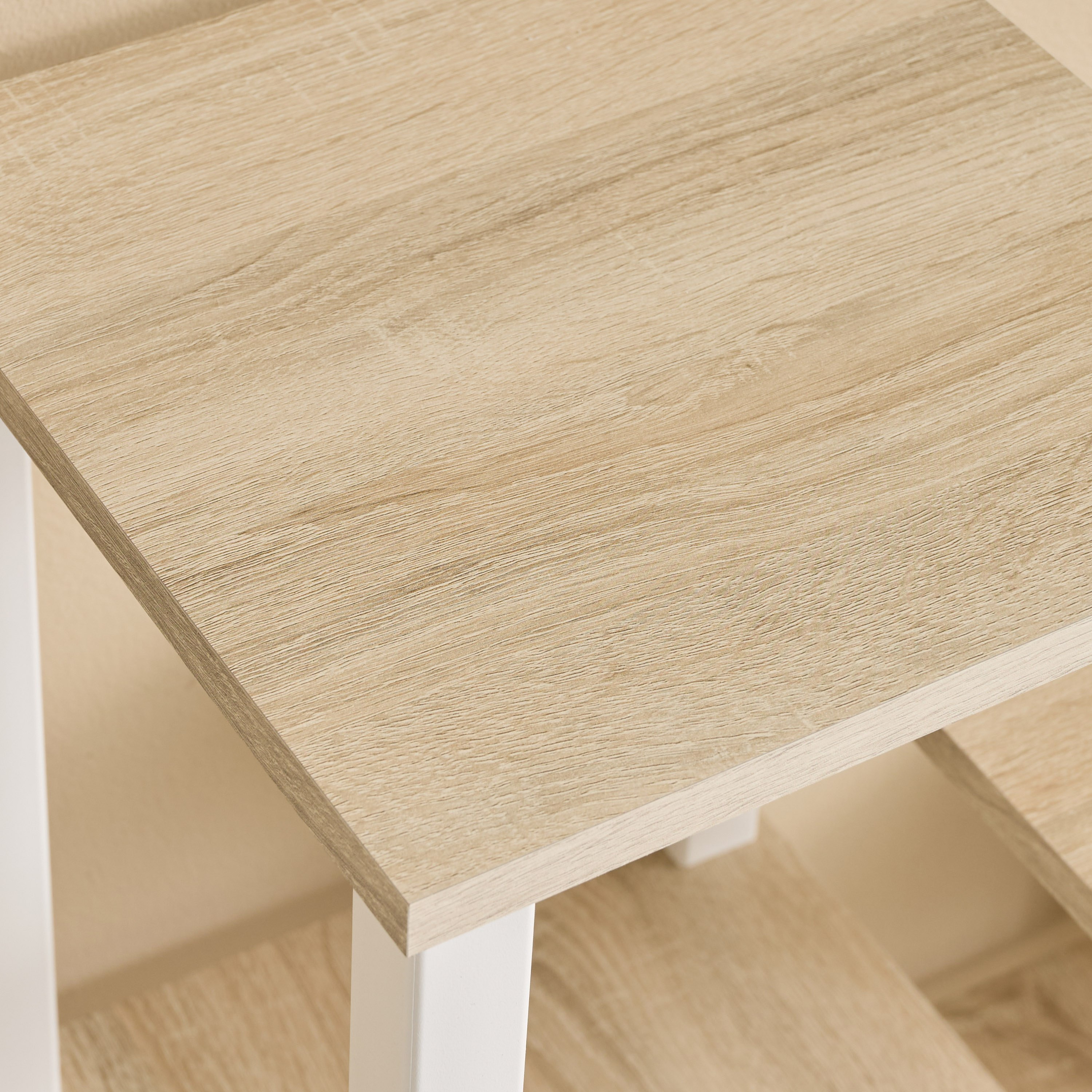 Pegg 3-Step Bookcase Shelving Unit-hbxfurniture-office-bookcases-image-4