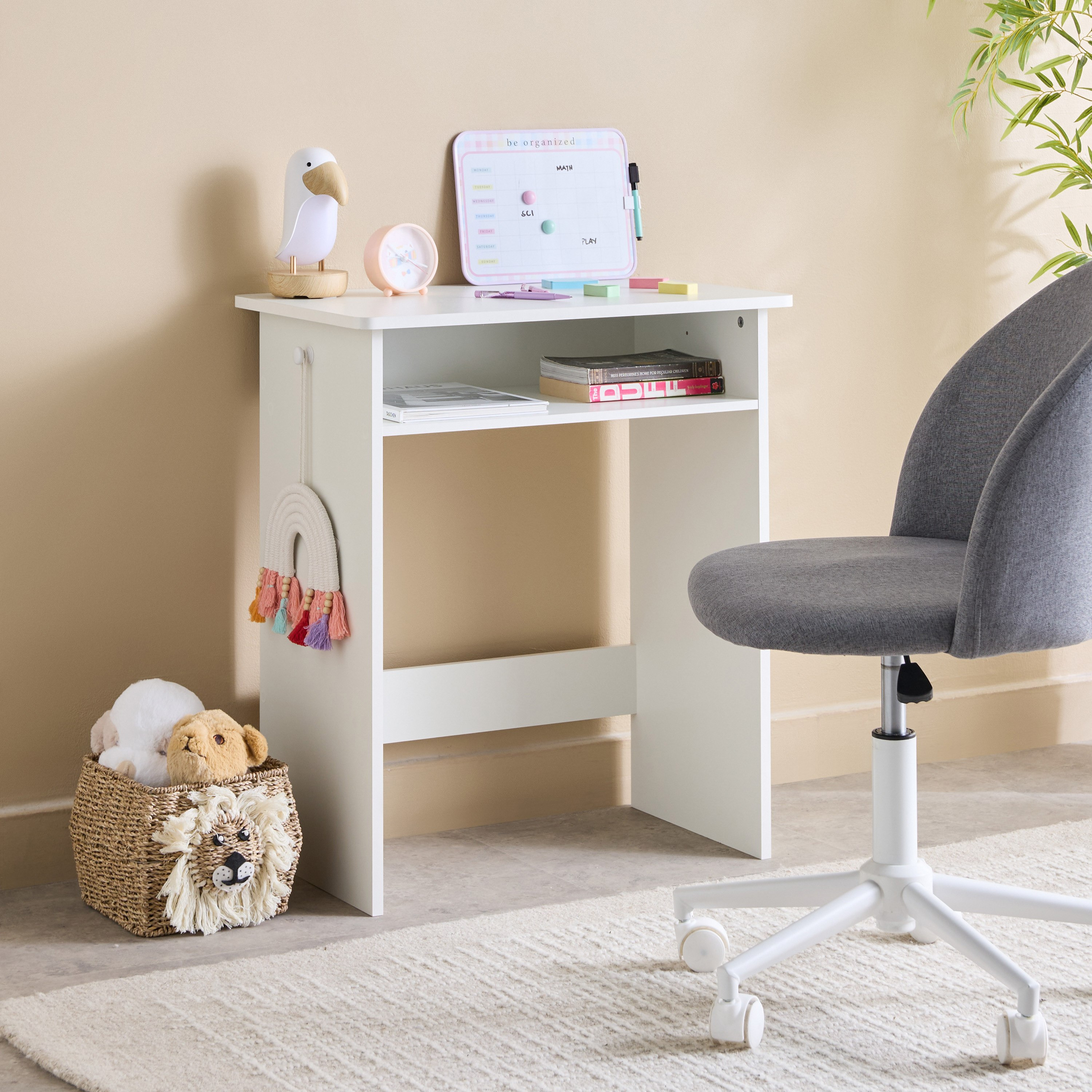 مكتب دراسة مع رف من فانيلا آيسلت-hbxfurniture-office-desks-image-6