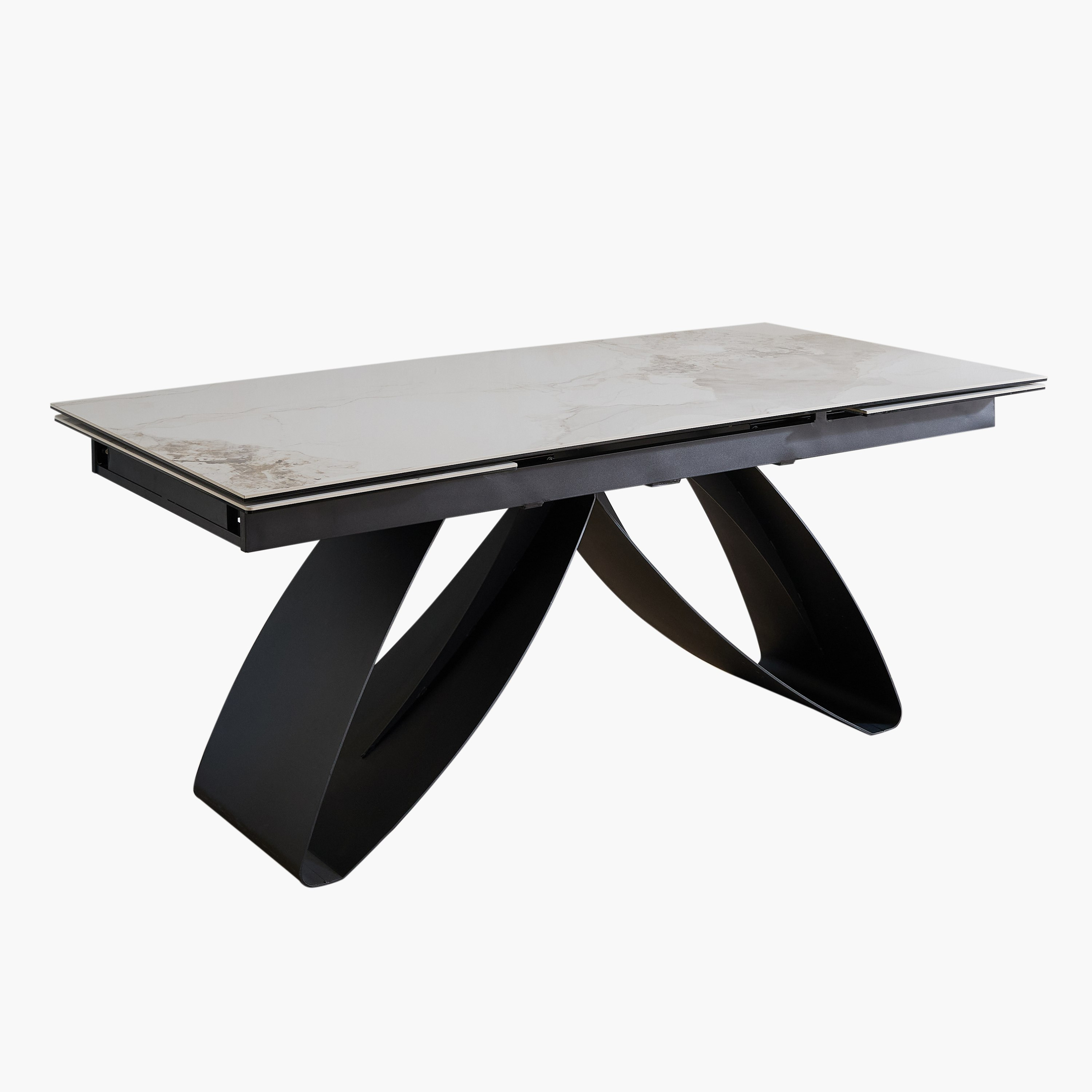 Majesty 6-10 Seater Sintered Stone Top Extendable Dining Table-hbxdiningroom-diningtablesandsets-diningtables-sixseater-image-11