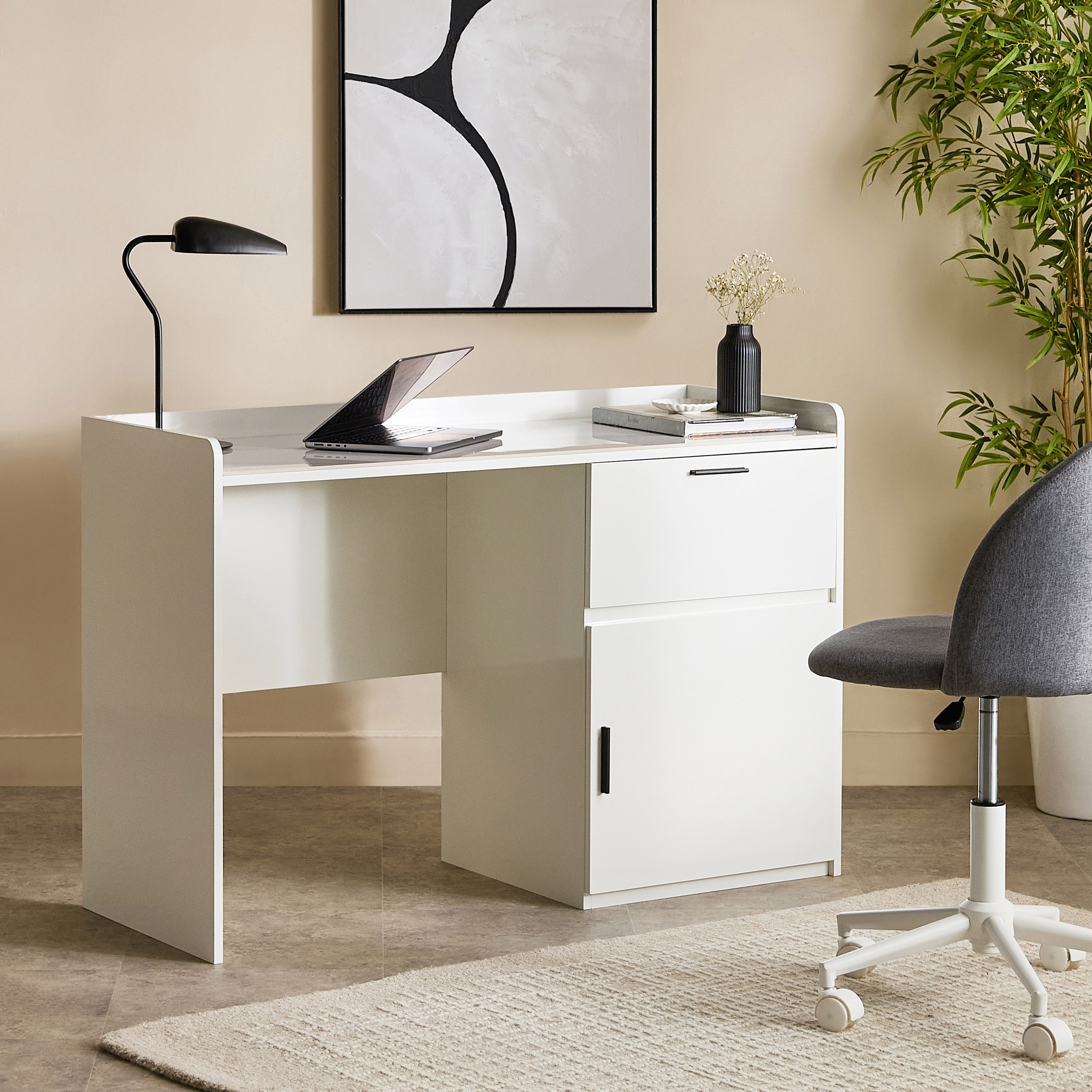 Marwell 1-Door Sintered Stone Study Desk with 1-Drawer-hbxfurniture-office-desks-image-7