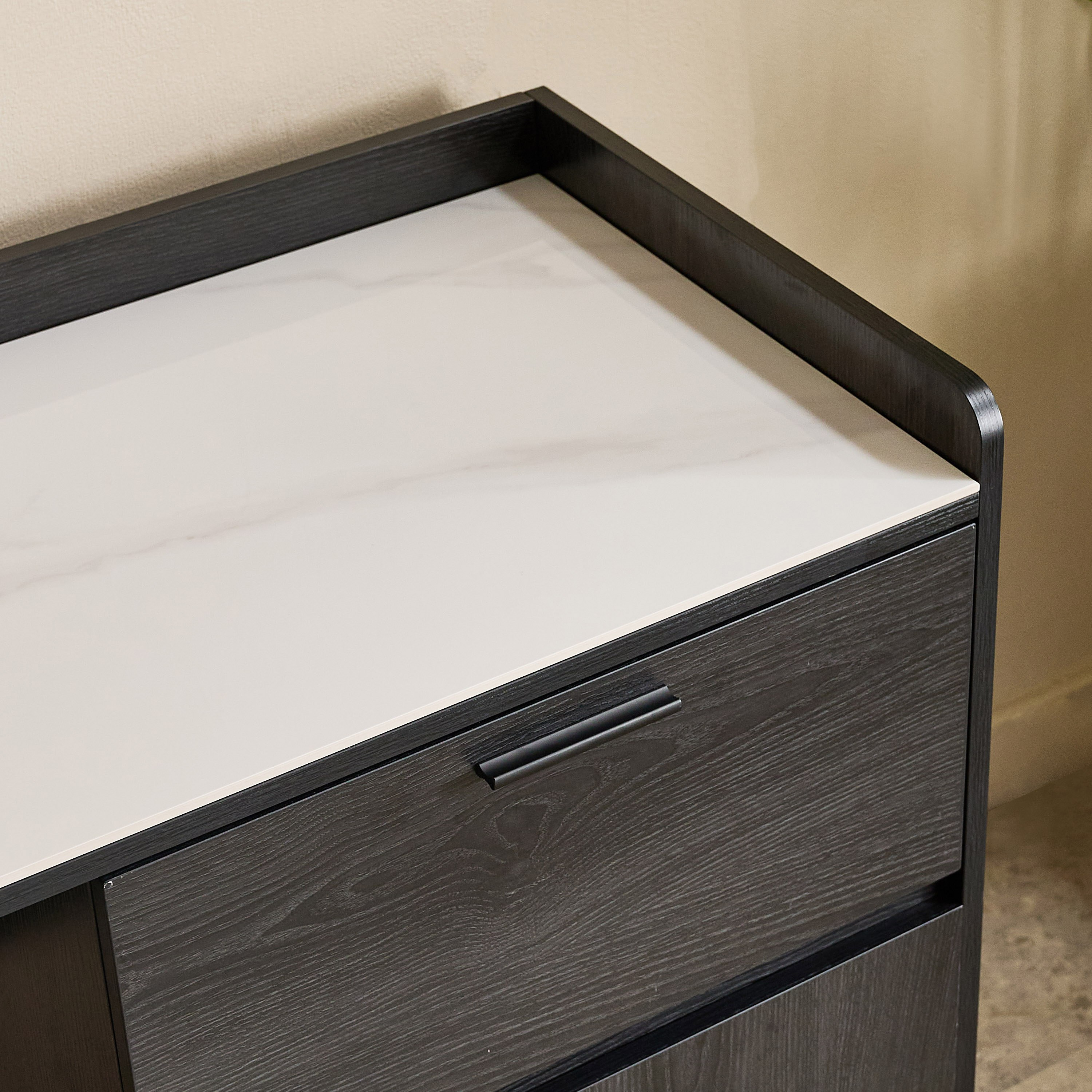 Marwell Sintered Stone 1 Door Study Desk with 1 Drawer-hbxfurniture-office-desks-image-3