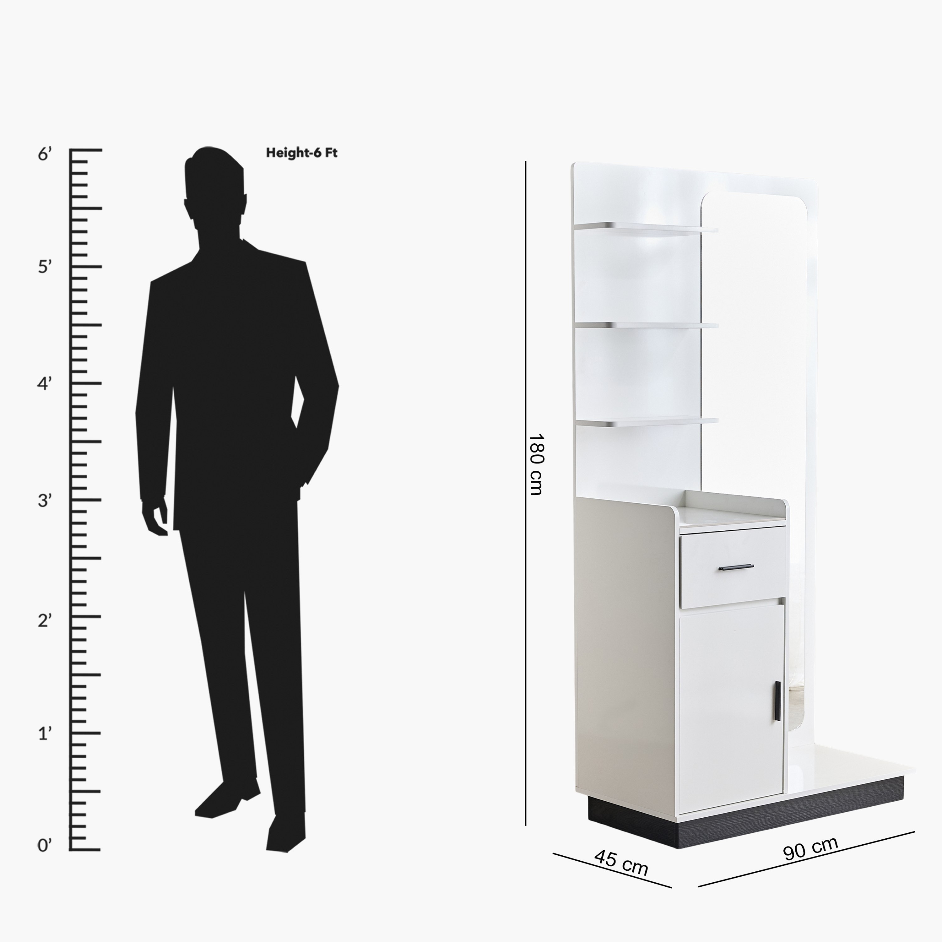 Marwell Compact Sintered Top Vertical Dresser-hbxfurniture-bedroom-dressersandmirrors-image-9
