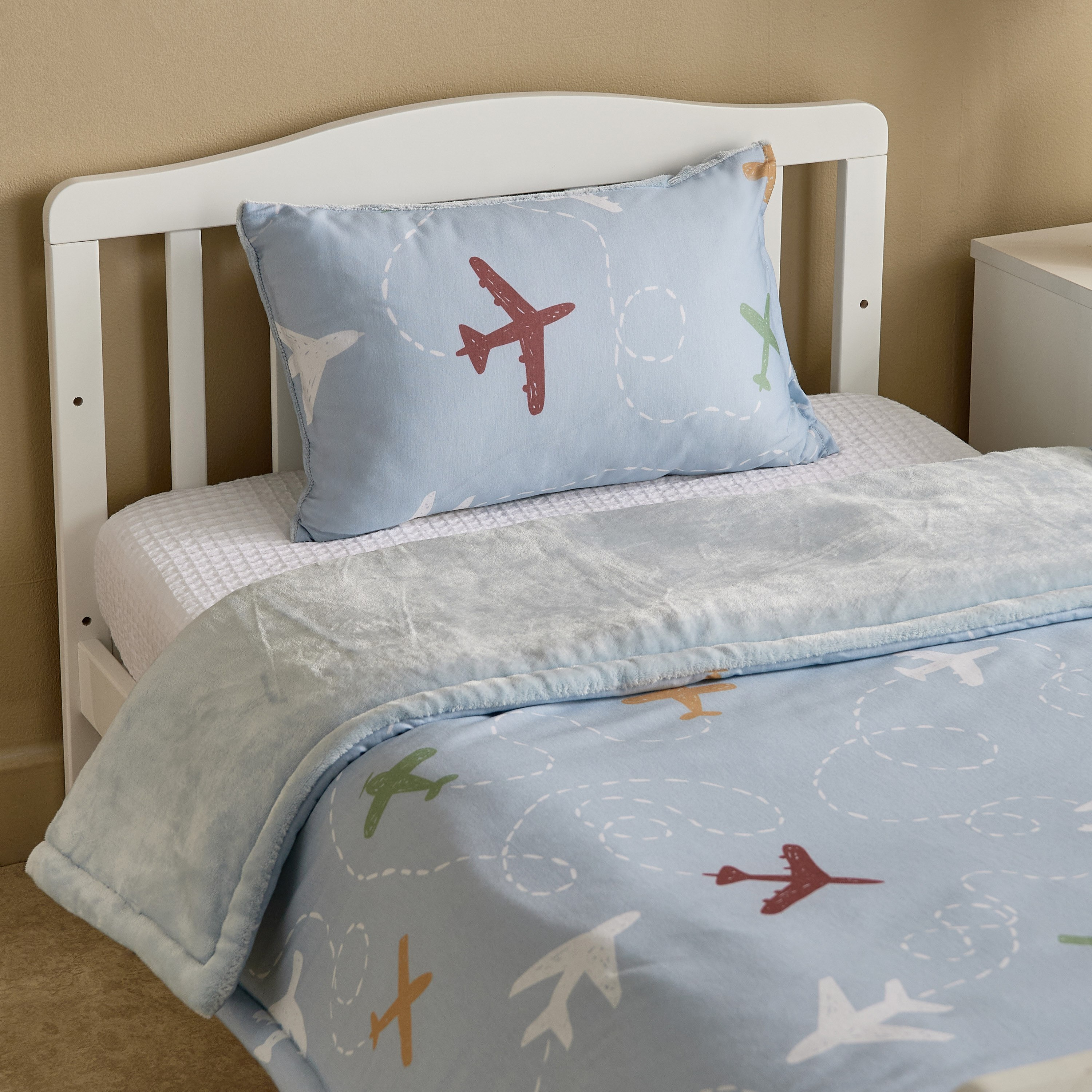 Tom Plane 2-Piece Toddler Comforter Set - 100x140 cm-hbxhomeware-hbxkidsandyouth-image-1