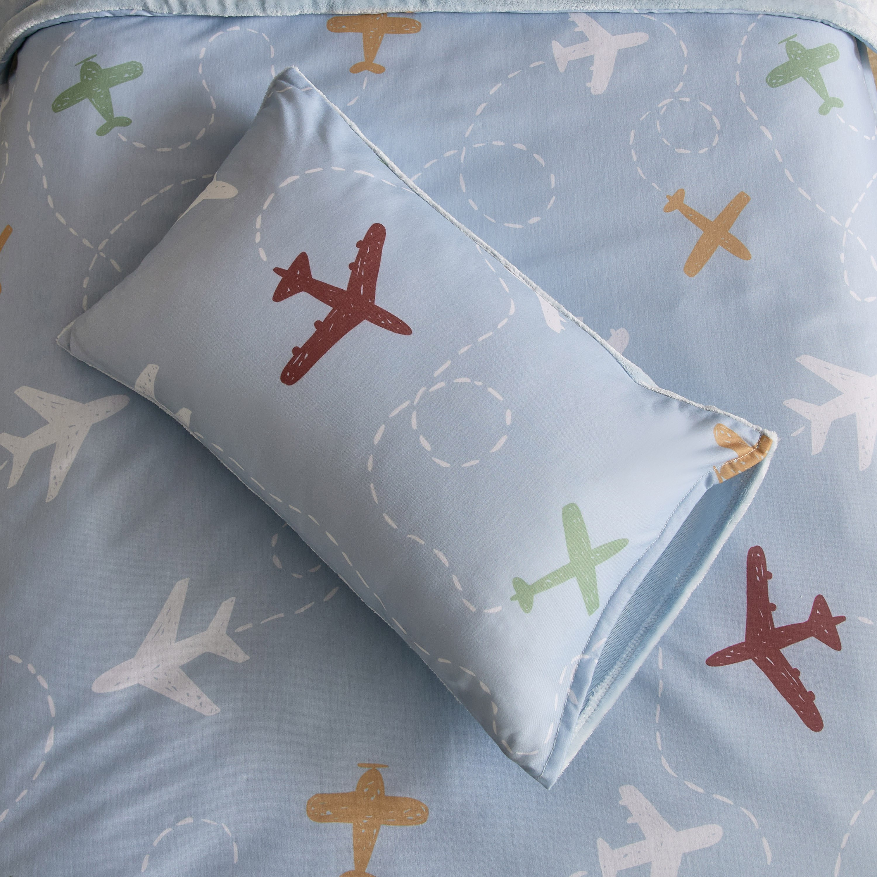 Tom Plane 2-Piece Toddler Comforter Set - 100x140 cm-hbxhomeware-hbxkidsandyouth-image-5